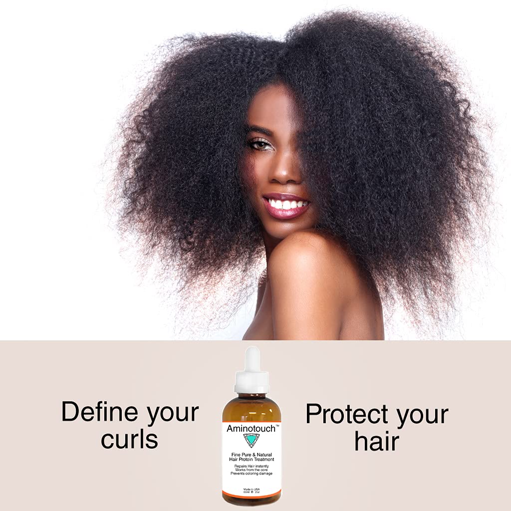 Aminotouch Natural Pure Protein Treatment - Collagen and Keratin Rescue Shot for Long Hair Growth, Damage Repair, Split Ends Prevention, and Hair Strengthening - Image 6