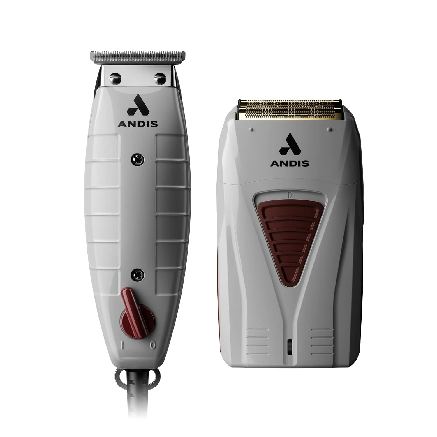 Andis 17270 Finishing Combo T-Outliner Trimmer & Pro Foil Lithium Titanium Foil Shaver - Professional Finishing Hair & Beard Trimming Kit - Image 2