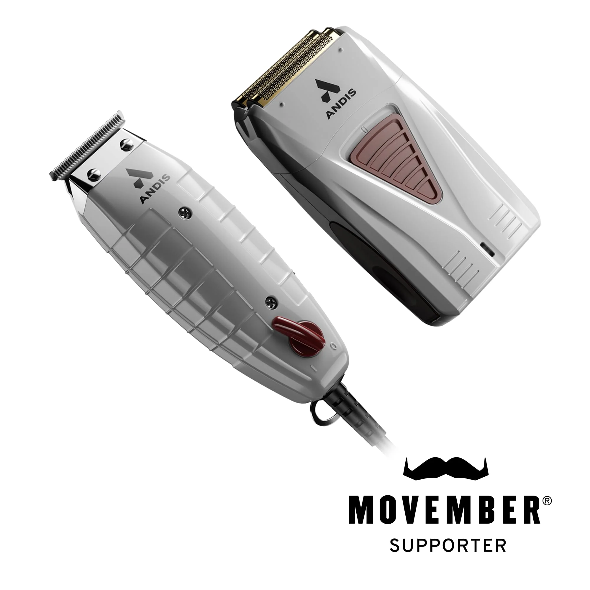 Andis 17270 Finishing Combo T-Outliner Trimmer & Pro Foil Lithium Titanium Foil Shaver - Professional Finishing Hair & Beard Trimming Kit - Image 3