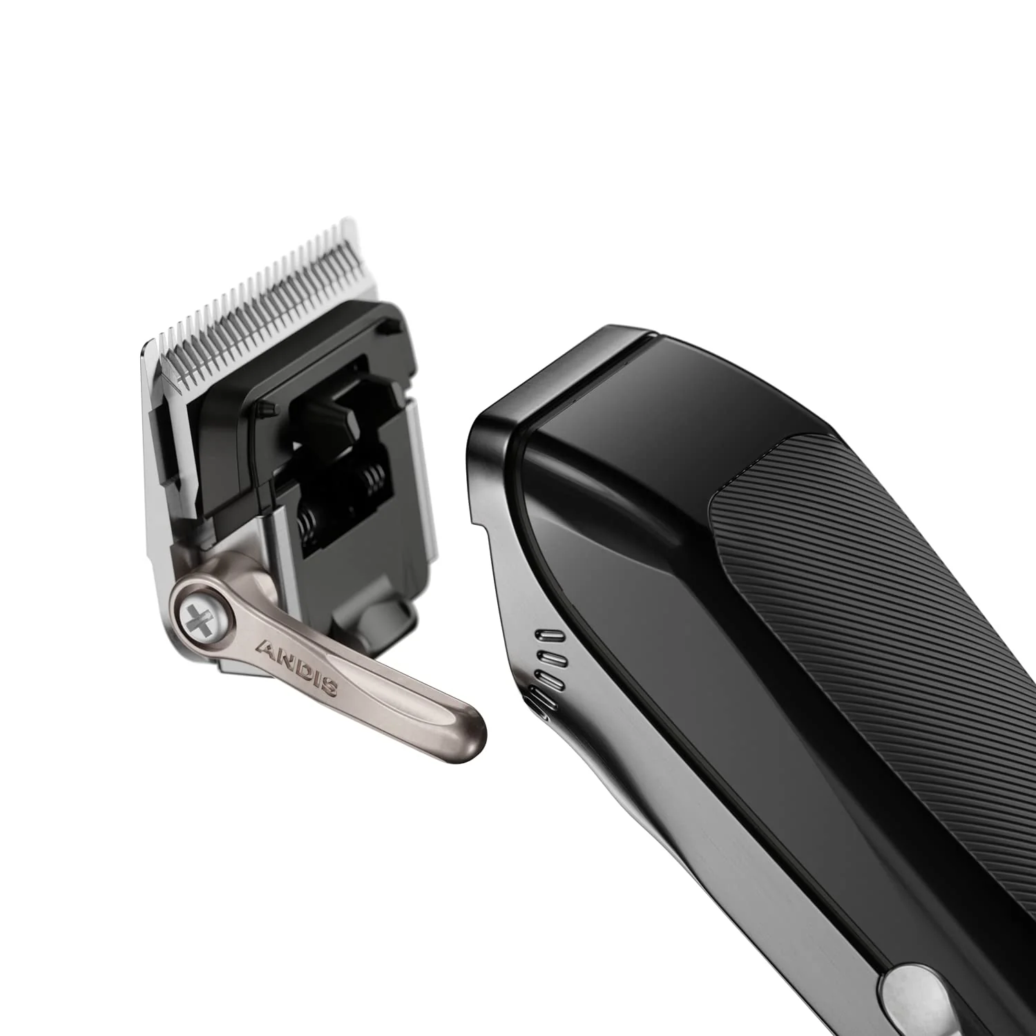 Andis 86000 reVITE Cordless Lithium-Ion Adjustable Fade Hair Cutting Clipper with Stainless Steel Blade - Black - Image 4