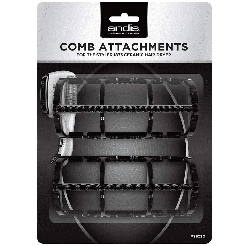 Andis Company 85030 Replacement Combs/85020, Black