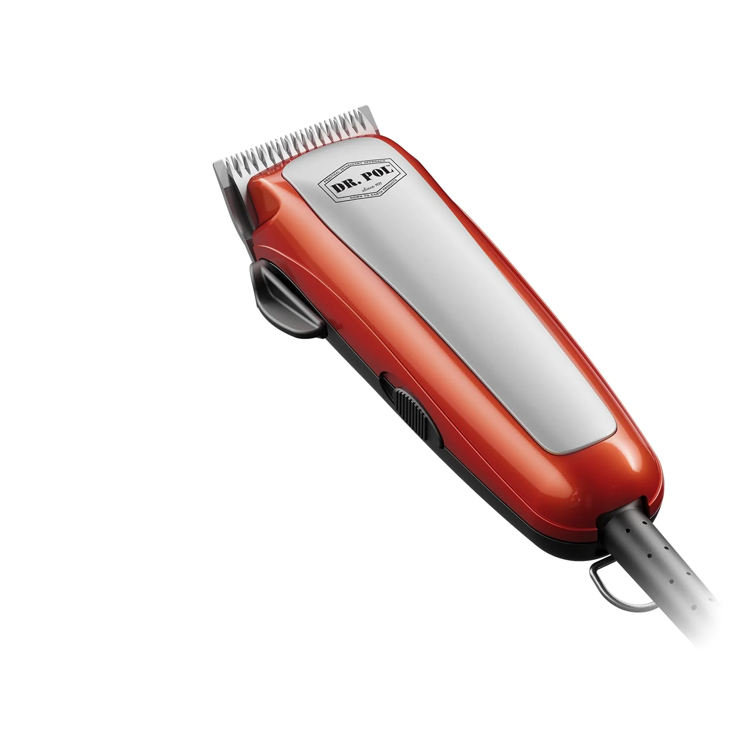 Andis Dr Pol Easy Clip Ultra Adjustable Blade Clipper Kit, Ultimate Grooming Tool for DIY Touch-Ups on Single-Coated Breeds with Thin to Medium Coats, Orange, 561116 - Image 4