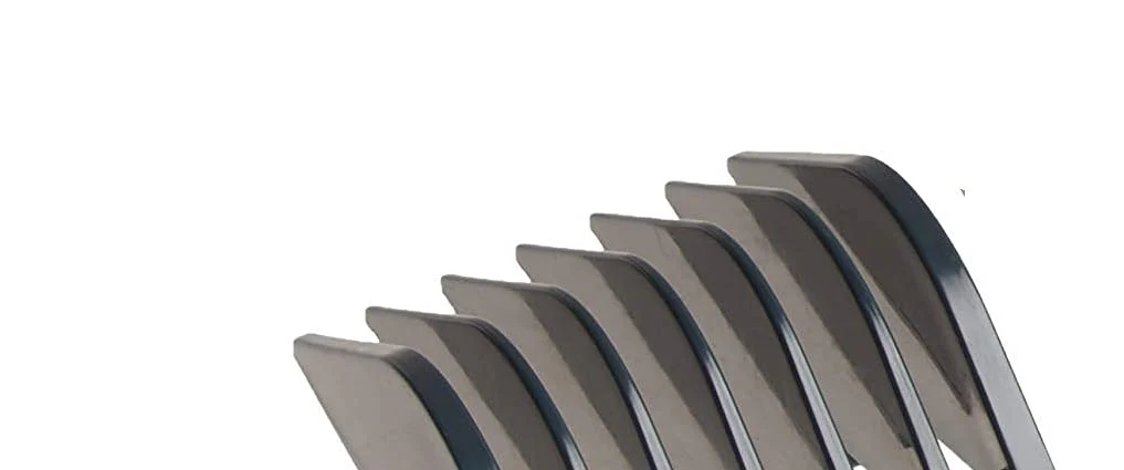 Andis Master Series Premium Clipper Guard Set – 7 Count Attachment Combs with Metal Clips, Professional Cutting Guides - Image 3