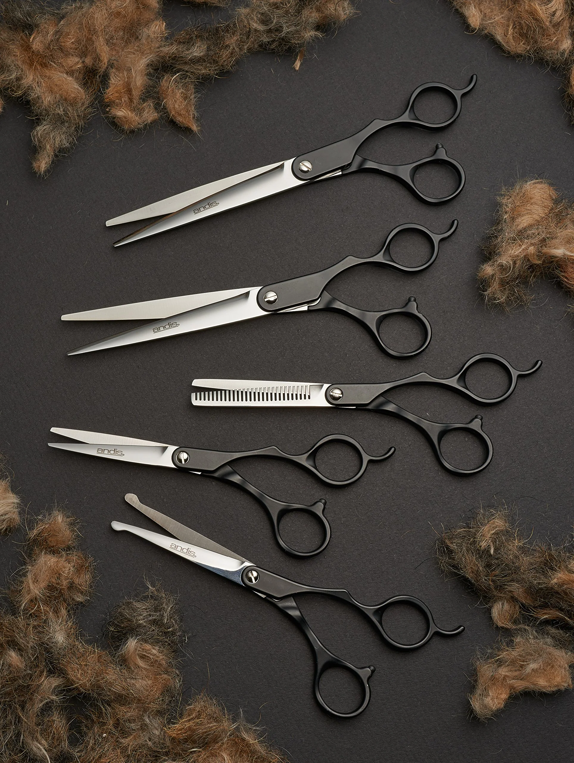 Andis Straight Shears, Right-Handed, Professional Dog and Cat Grooming - Image 5