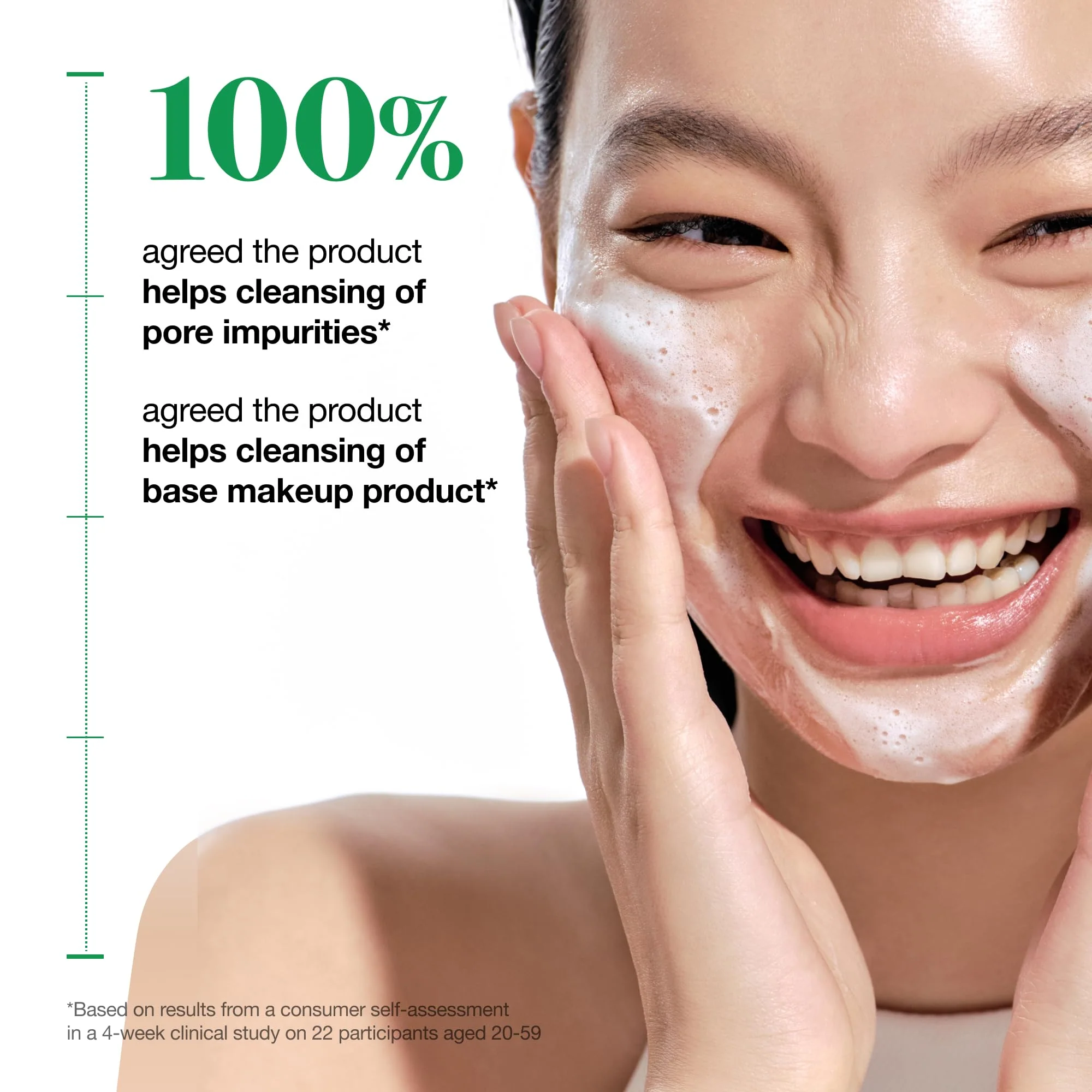 Anua Heartleaf Quercetinol Pore Deep Cleansing Foam, Face wash for Pore Refining Cleanser, Hydrating Daily Facial Cleanser For Double Cleansing, Gentle Foaming with BHA, Korean Skincare, 5.07 fl.oz. - Image 6