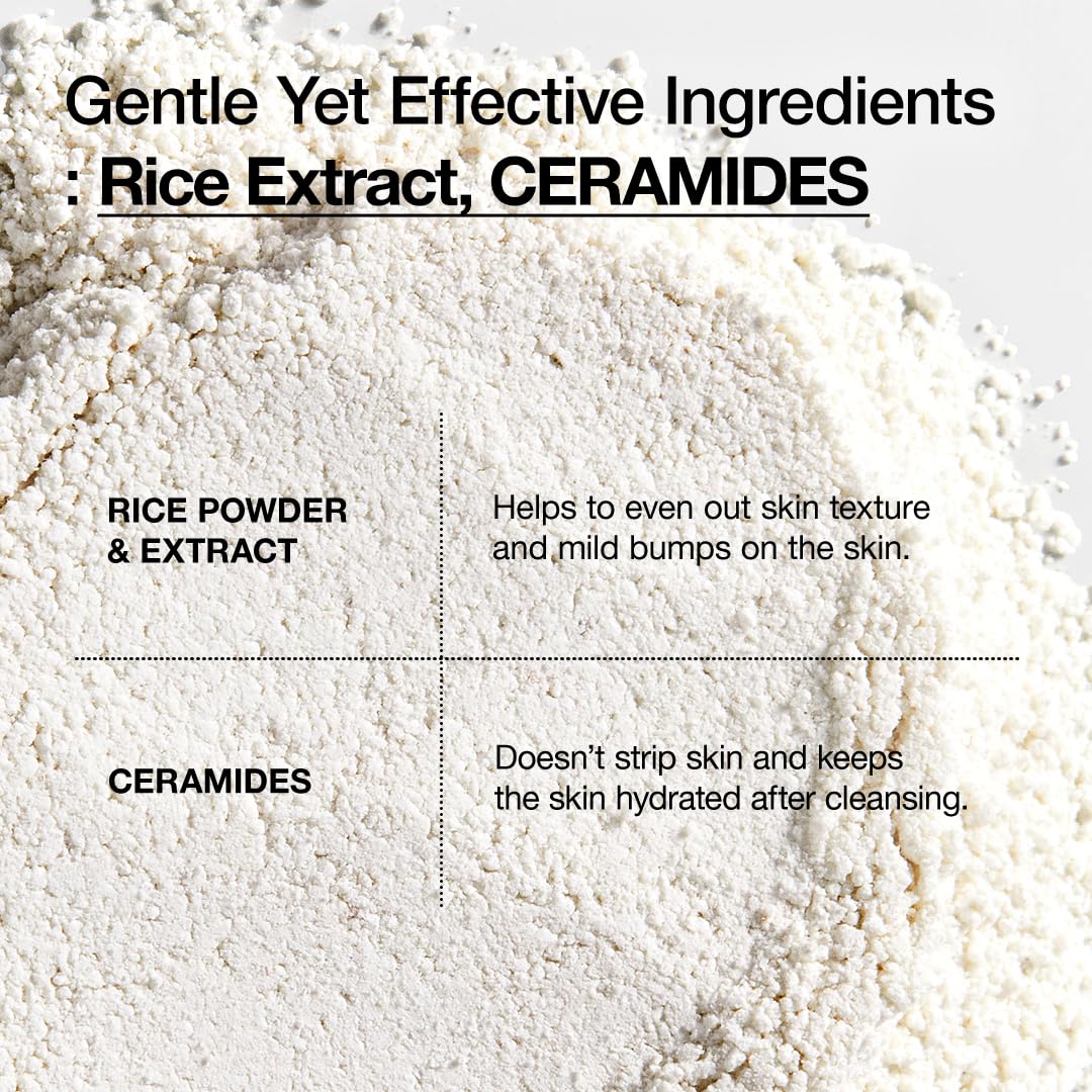 ANUA Rice Enzyme Brightening Cleansing Powder, Exfoliating Powder-to-Foam Cleanser, Smooth Texture & Clarity, Hydrating & Gentle Formula, Korean Skincare,1.41 fl.oz - Image 5