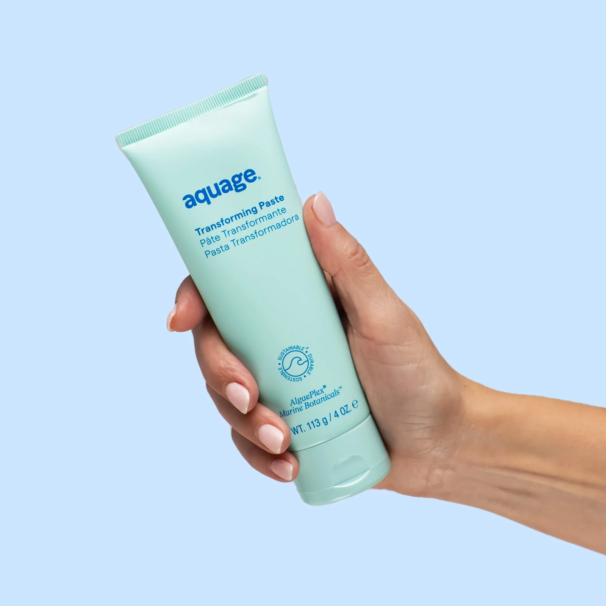 Aquage Transforming Paste - Texturizing Hair Paste for Women and Men - Matte Styling Cream with Flexible Hold and Definition for Short Hair (5 oz) - Image 5