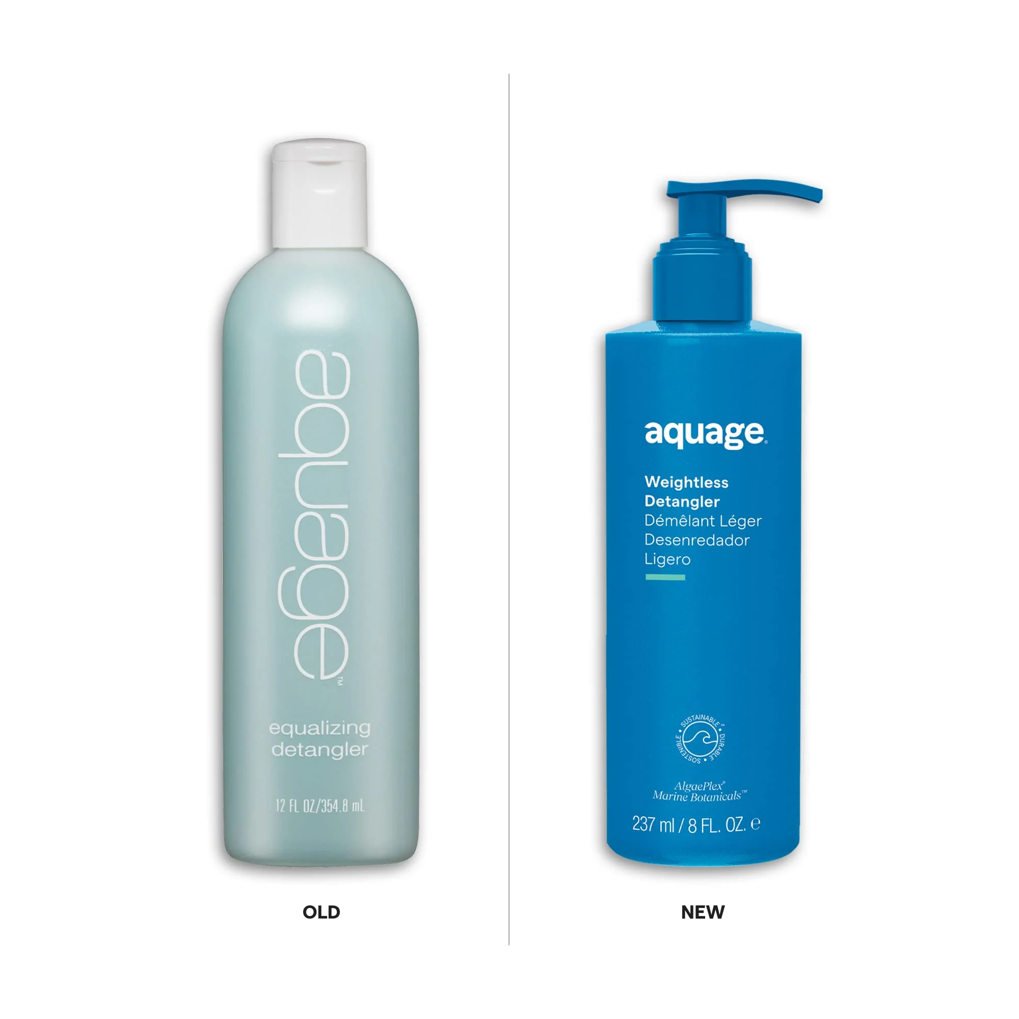 Aquage Weightless Detangler - Detangling Conditioner for Women - Provides Lightweight Hair Hydration & Removes Tangles - Enhances Volume and Shine for Fine, Thin Hair (8 oz) - Image 2