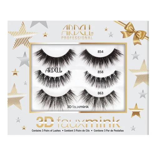 Ardell 3D Faux Mink Lashes 3pk