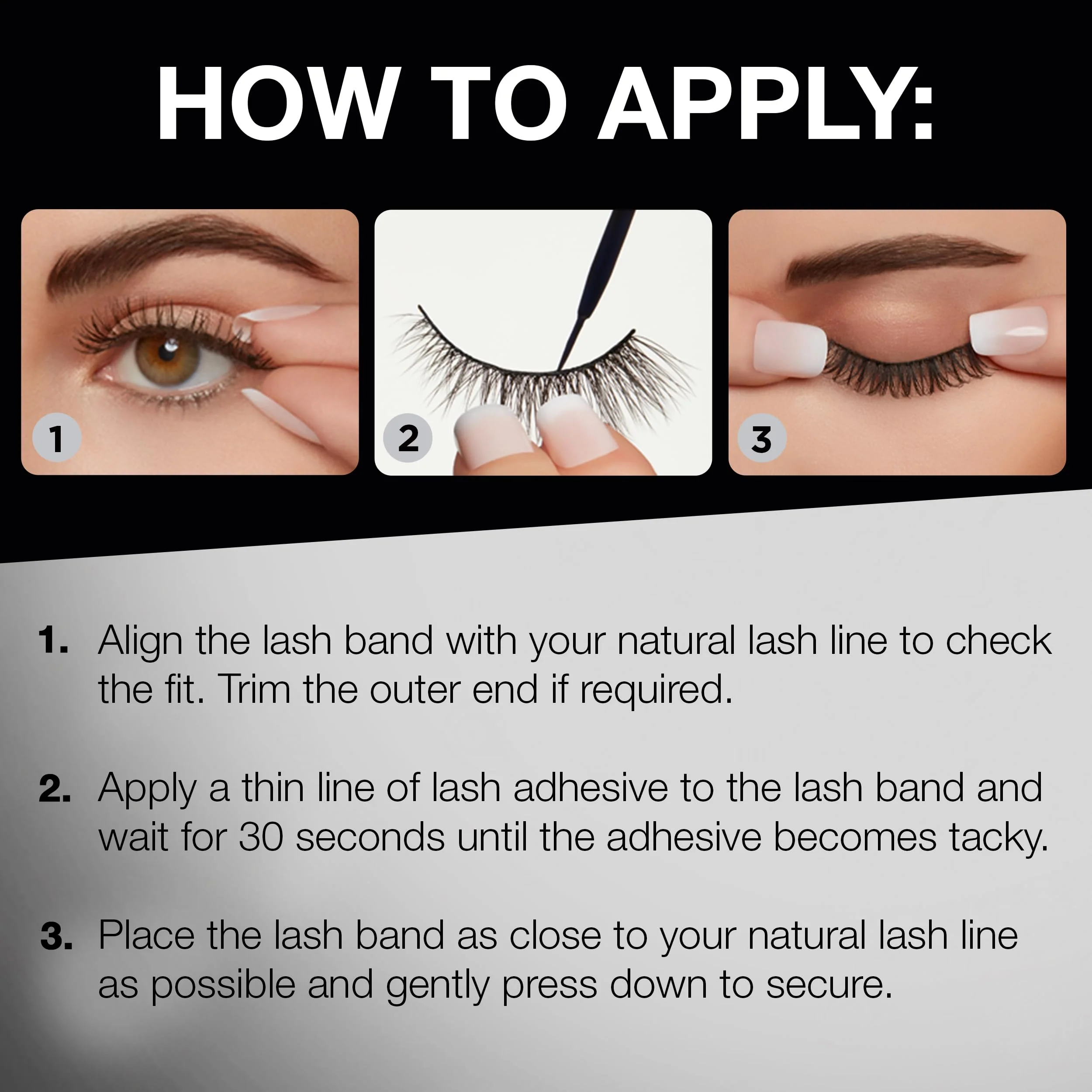 Ardell 3D Faux Mink Lashes 863 - Multi-Dimensional False Eyelashes Natural Look Strip Wispy Lashes, 4 Pairs - Image 5