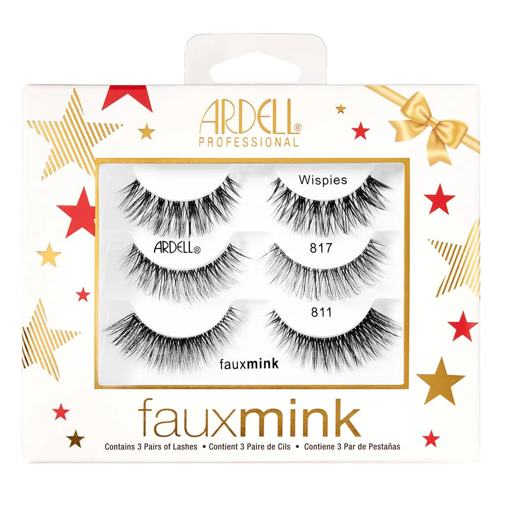 Ardell Active Lash Pump’N – Sweat-Resistant Natural Look False Eyelashes with Bonus Duo Adhesive, Strip Lashes for Active Lifestyles, 3 Pairs