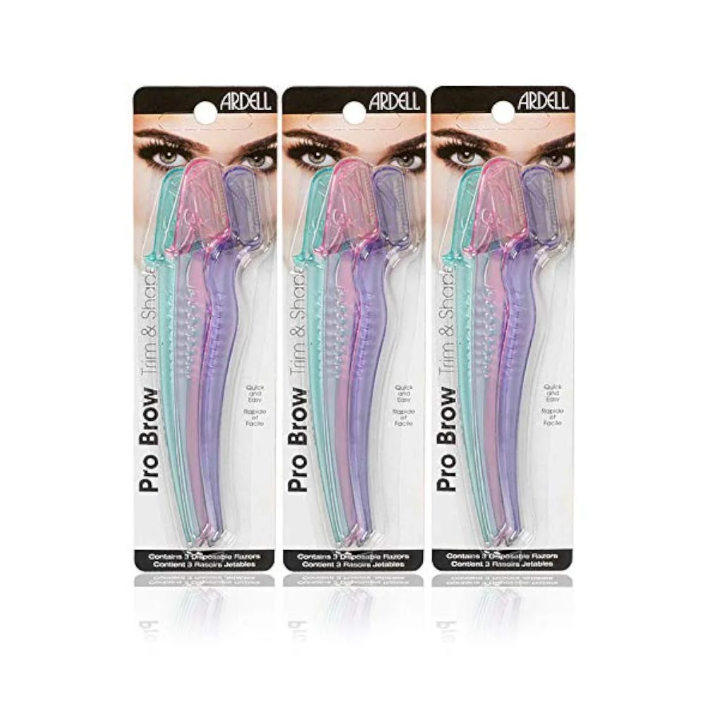 Ardell Brow Trim and Shape Grooming Tool, 3 Count - Image 2