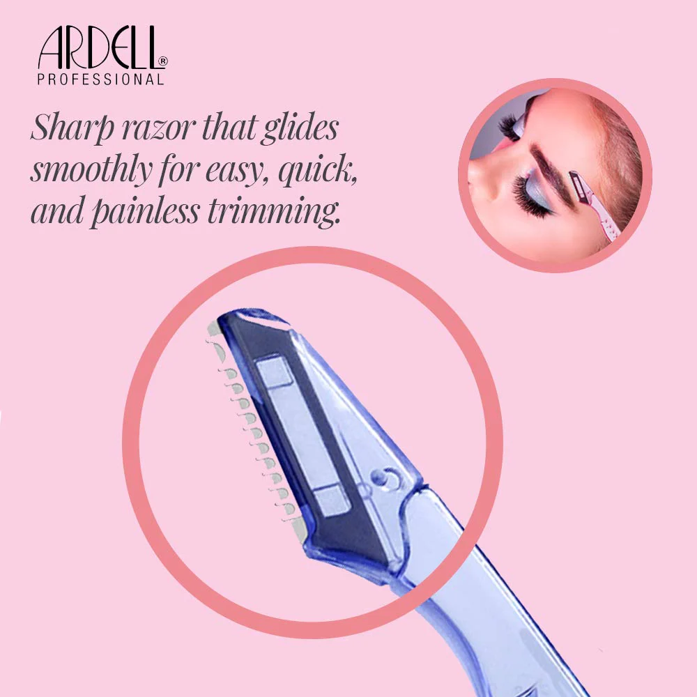 Ardell Brow Trim and Shape Grooming Tool, 3 Count - Image 3