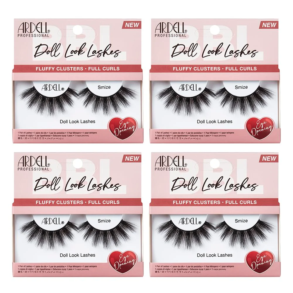 Ardell Doll Look Lashes Smize, 4 Pack