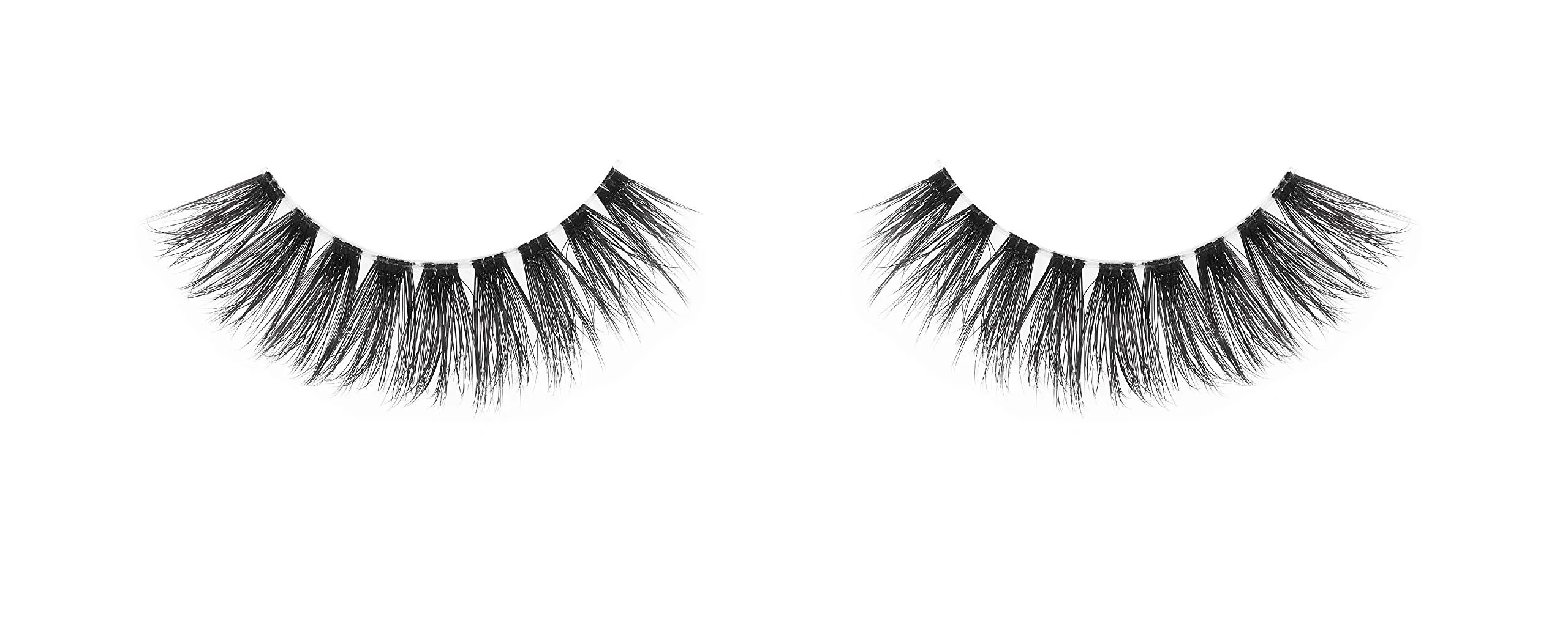 Ardell False Eyelashes 3D Faux Mink Lashes, 860 - Lightweight Strip Lashes with Invisiband for a Dramatic Eye Look, 4 Pairs - Image 2