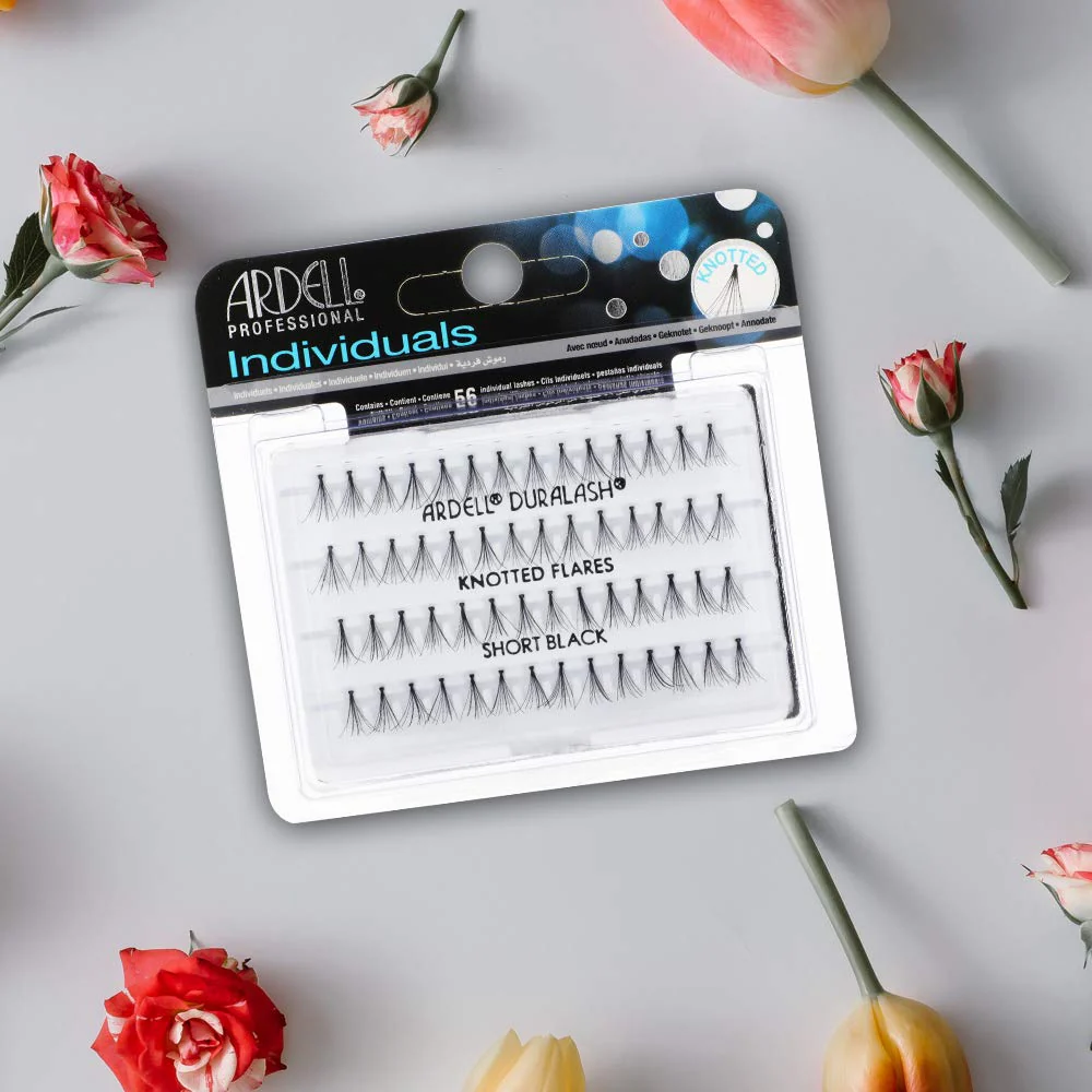 Ardell False Eyelashes Short Black, DIY Lash Clusters, Eyelash Extension Kit, 4 Pack - Image 5