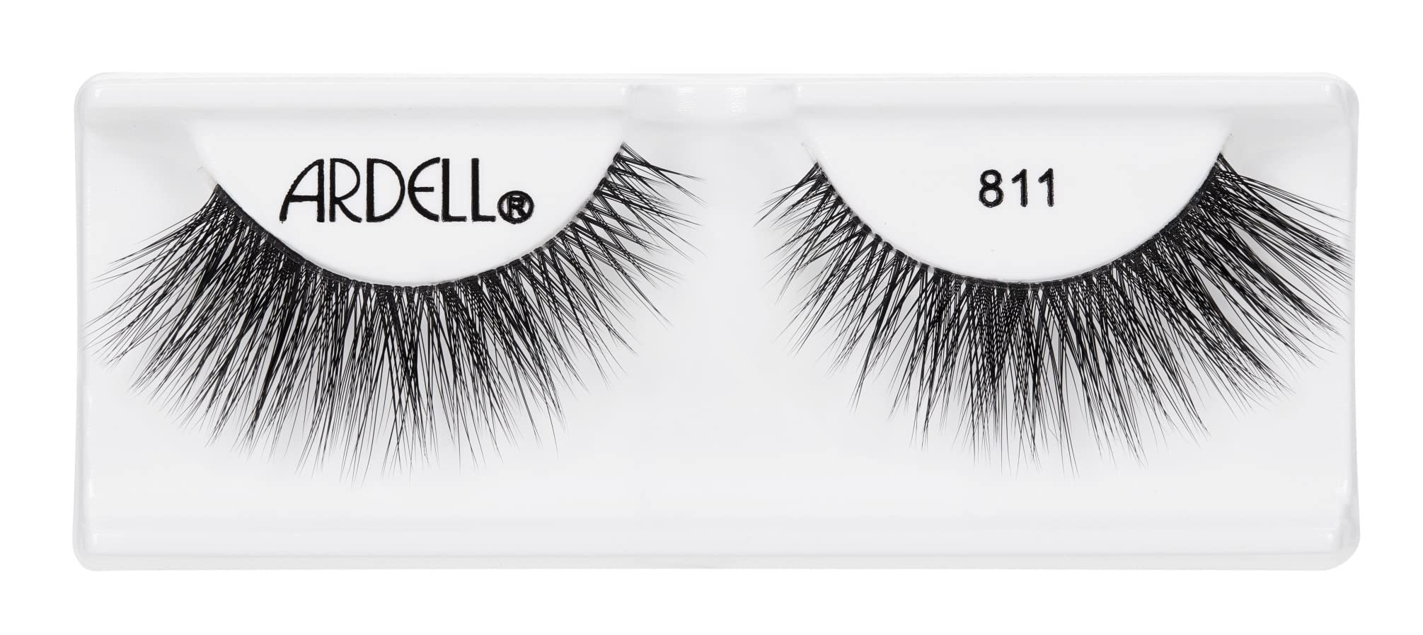 Ardell Faux Mink 811 Black False Lashes, Lightweight with Invisiband, 4 Pairs - Image 3