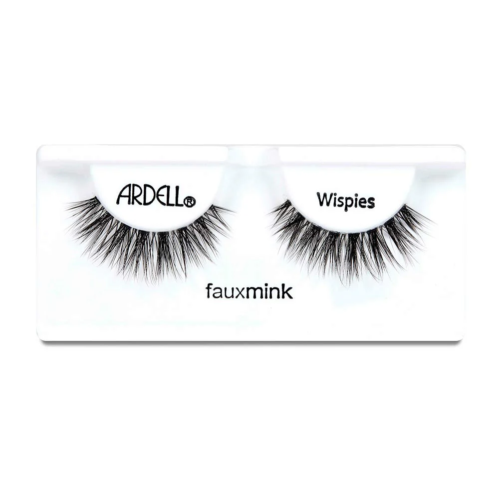 Ardell Faux Mink Lashes Wispies Eyelashes - Lightweight Reusable Strip Lashes with Invisiband, 4 Pack - Image 2