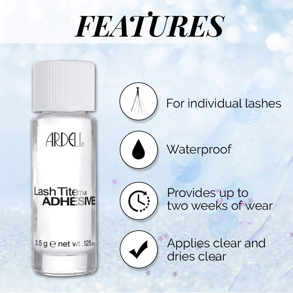 Ardell Lashtite Adhesive Bottle, Clear, 0.12 Oz - Image 5