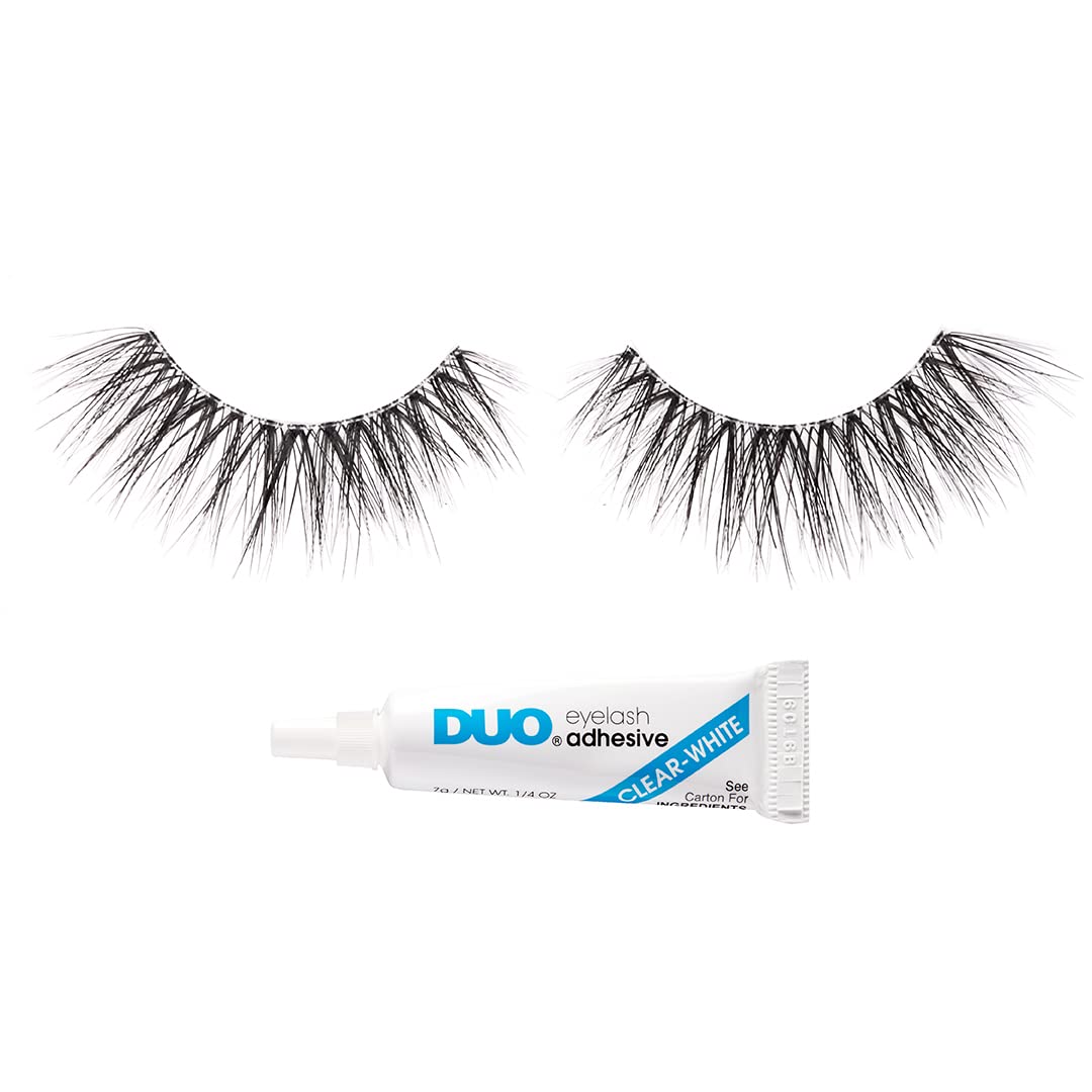 Ardell Light As Air False Eyelashes 523 - Ultra Lightweight, Natural Look Lashes, Includes DUO Eyelash Adhesive - Image 6