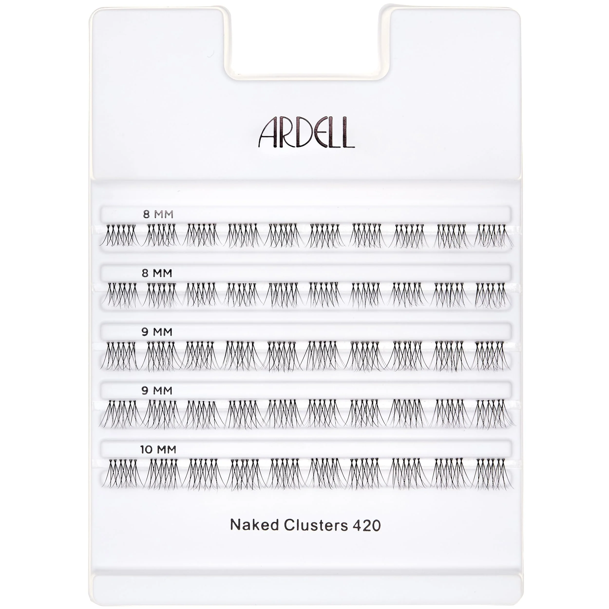 Ardell Naked Clusters 420 – Seamless Individual Lashes, Reusable Lash Clusters with Invisiband, DIY Eyelash Cluster, Natural Look Lash Extensions, 50 ct - Image 6