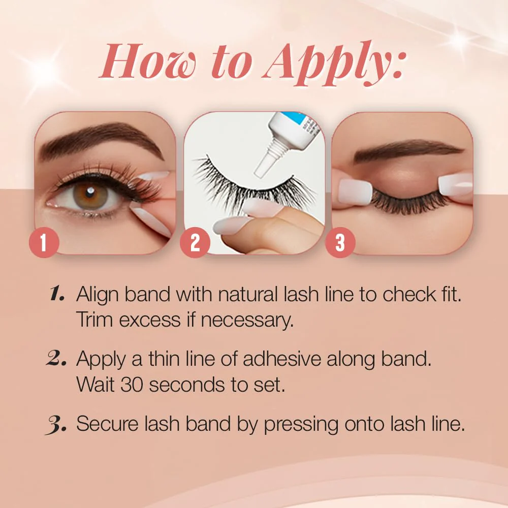 Ardell Naked Lashes 420 – Lightweight Natural Strip Lashes with Invisiband, Reusable False Eyelashes, Multipack, 4 Pair, 1 Pack - Image 8