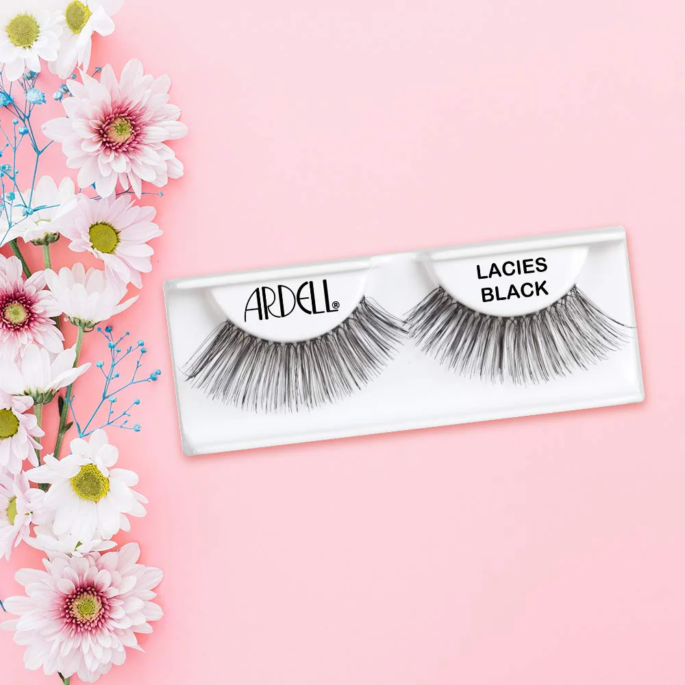 Ardell Natural Lashes False Eyelashes Lacies Black (4 Pack) - Image 3