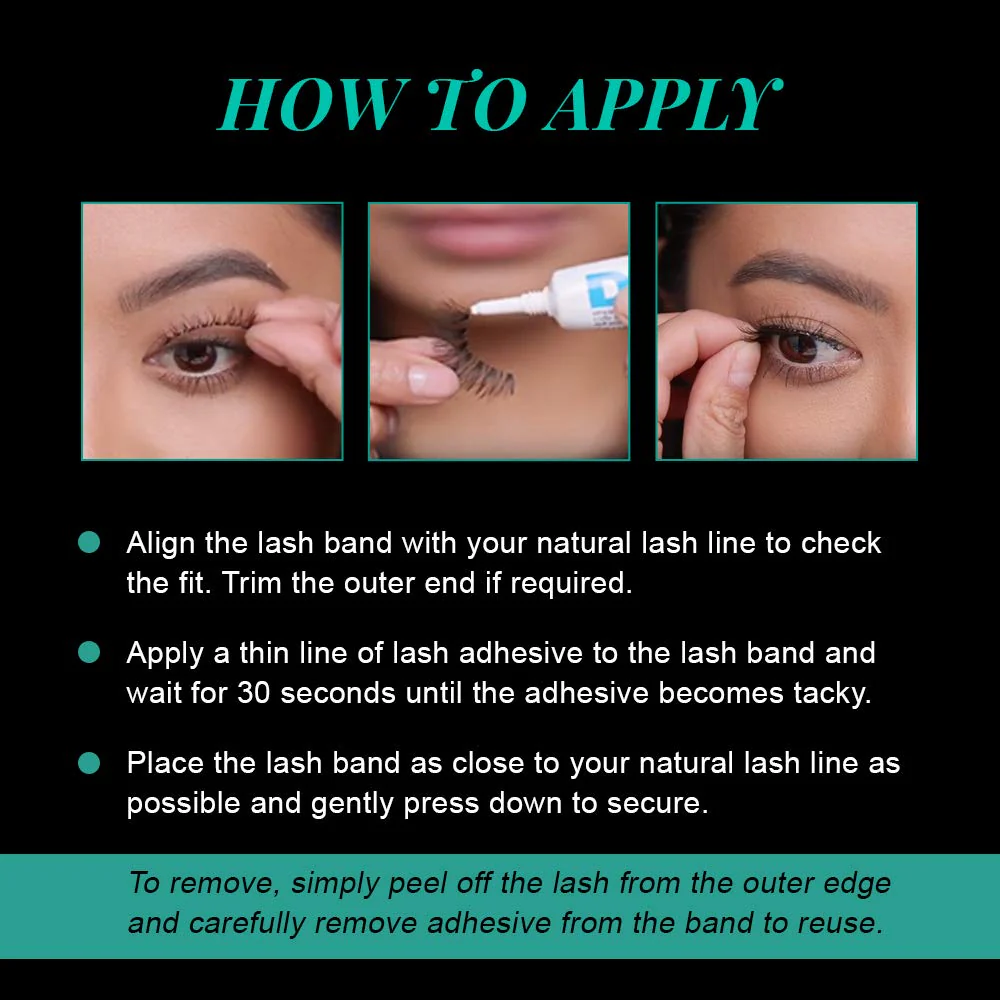 Ardell Natural Lashes Multipack, Demi Wispies #101 - Black, Lightweight, Natural Looking False Eyelashes, 2 Pack - Image 4