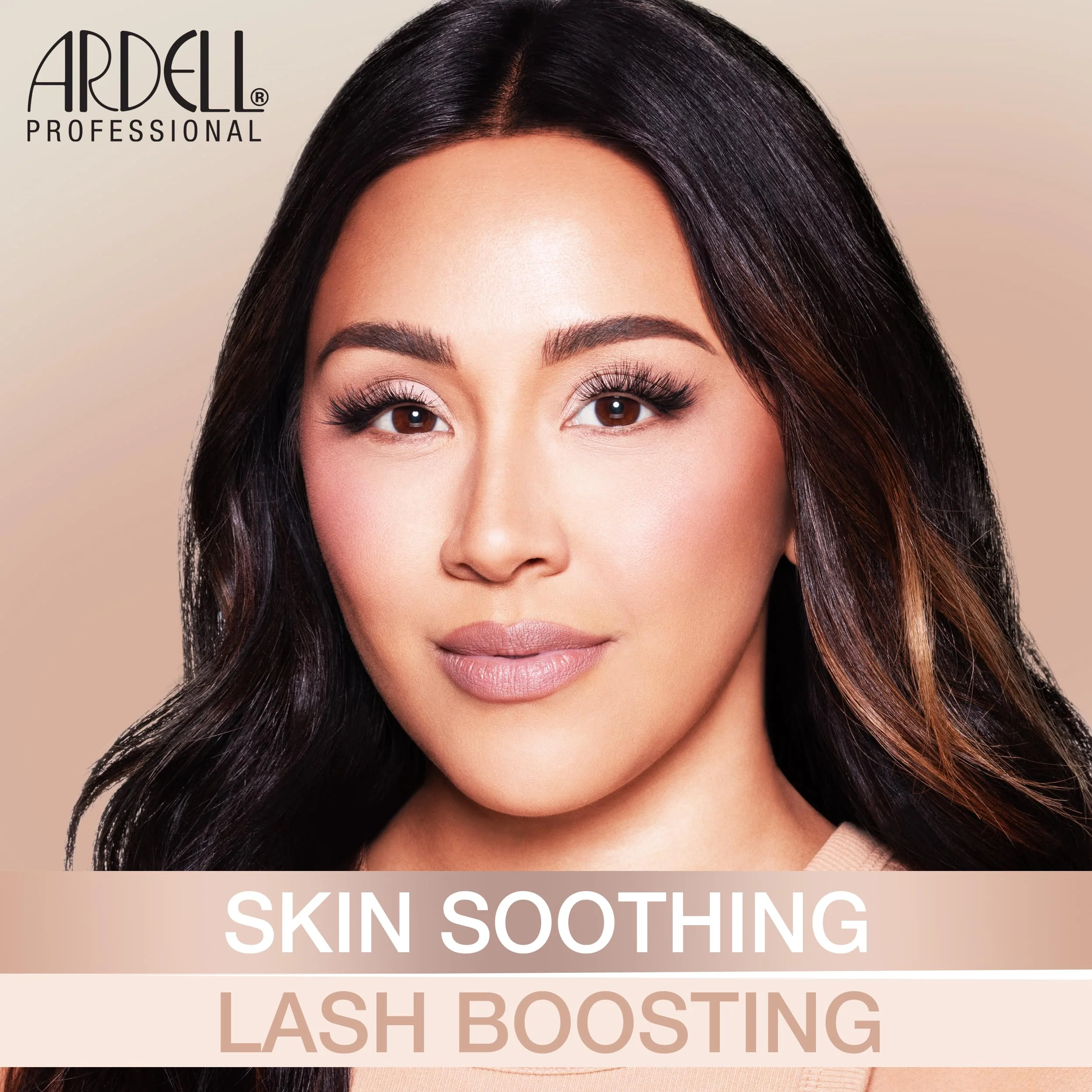 Ardell Nourish Lashes 752 – Voluminous False Eyelashes with Peptides & Biotin Infused Band, Lash Glue Included, Fluffy Wispy Strip Lashes for Sensitive Eyes - Image 2