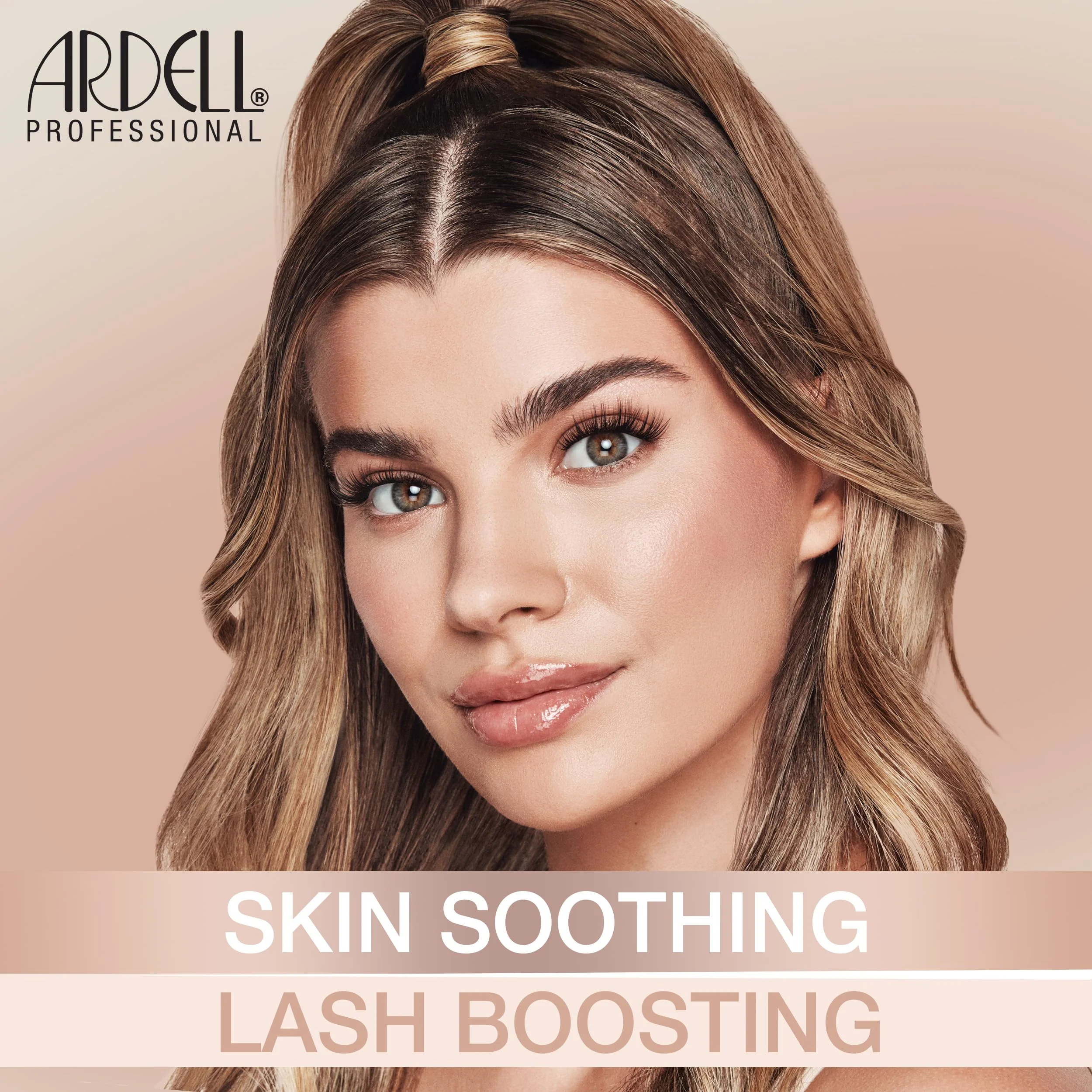 Ardell Nourish Lashes 753 – Wispy Natural False Eyelashes with Peptides & Biotin Infused Band, Lash Glue Included, Fluffy Strip Lashes for Sensitive Eyes - Image 2