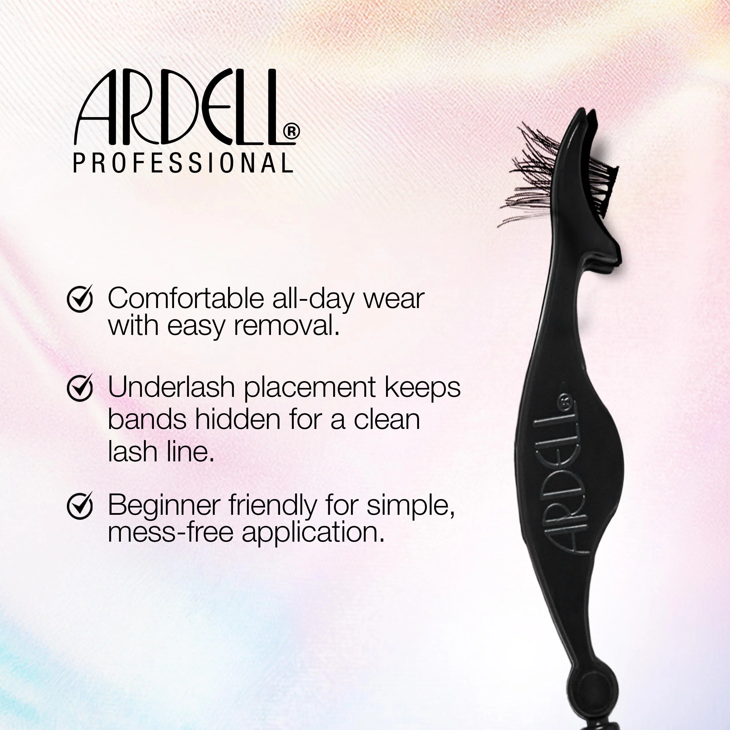 Ardell Press On Lashes Wispies Natural – Pre Glued Underlash Extensions, Wispy Lash Clusters, No Glue Needed, DIY Eyelash Cluster Extensions, 100 ct - Image 7