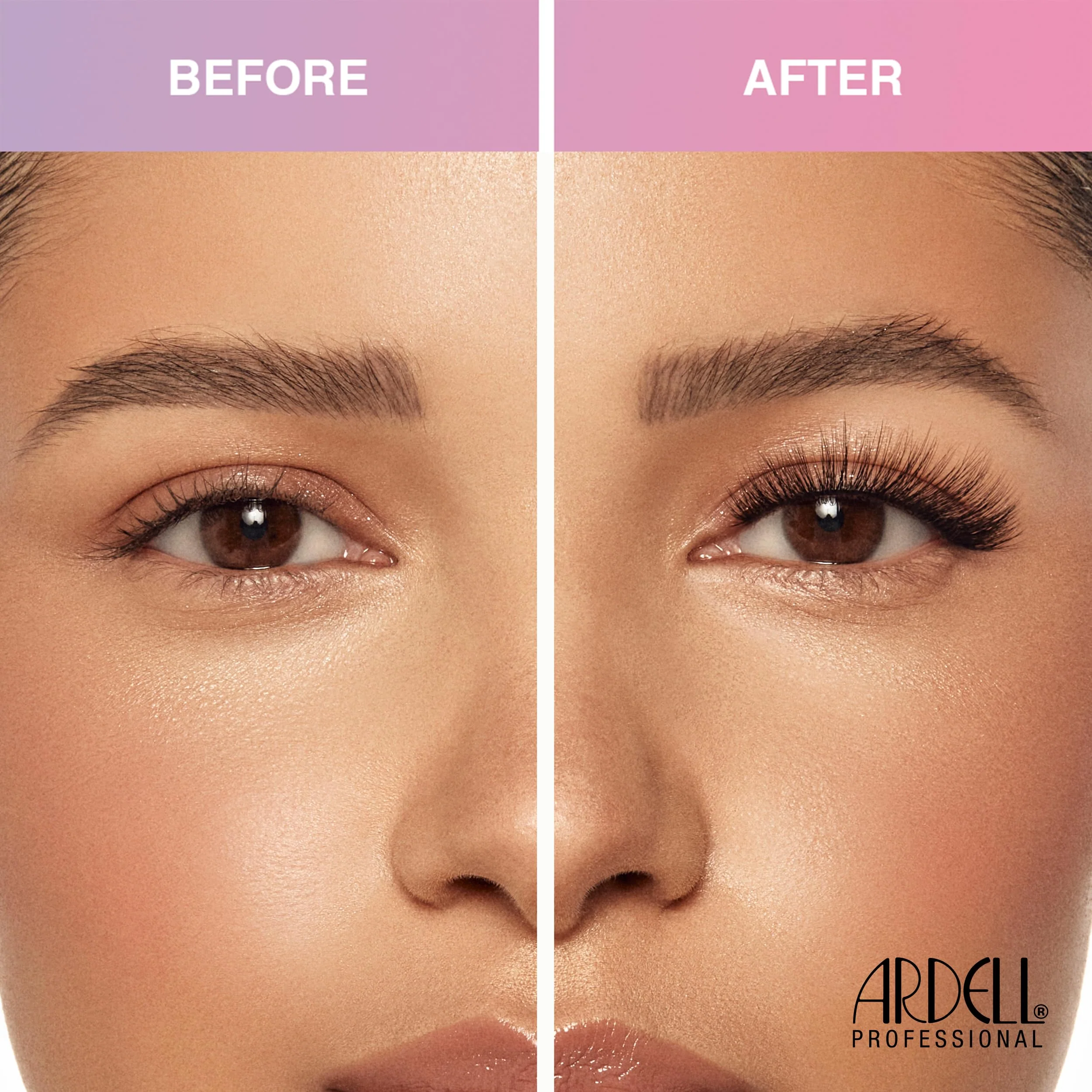 Ardell Press On Overlash 3D Fauxmink Volume 858 – Self Adhesive Lash Clusters, No Glue Needed Eyelashes, Pre Glued Cluster Eyelash Extensions, 1 Pack - Image 5