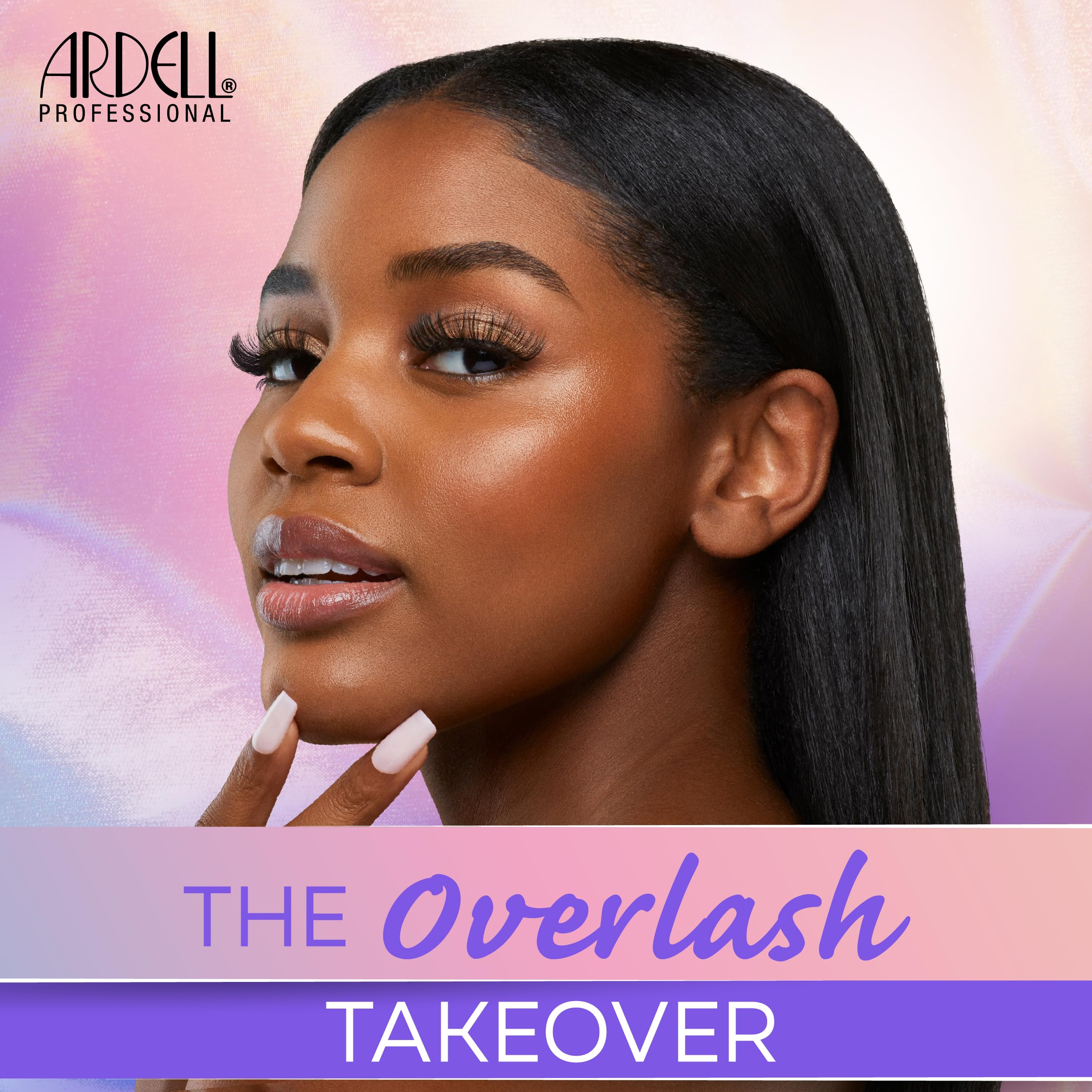 Ardell Press On Overlash Natural 110 – Self Adhesive Lash Clusters, No Glue Needed Eyelashes Natural, Ultra-Soft Pre Glued Cluster Eyelash Extensions, 1 Pack - Image 2