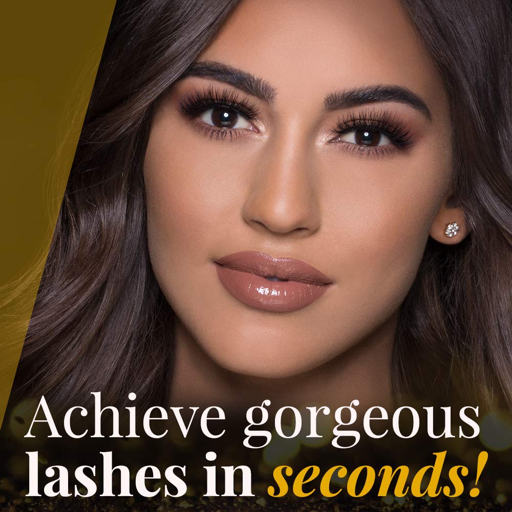 Ardell Self Adhesive False Eyelashes Demi Wispies - Reusable, Lightweight, Natural Look Lashes, No Glue Needed, 4 Pack - Image 3