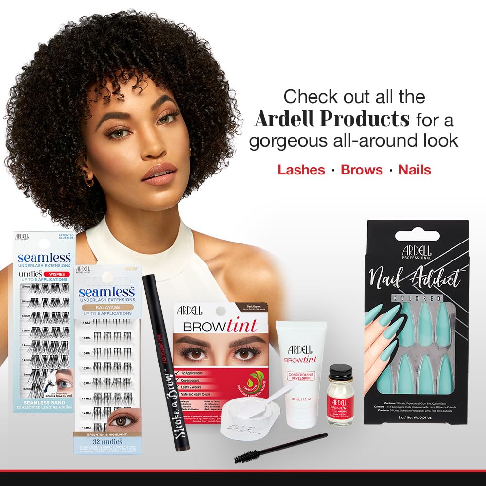 Ardell Stroke a Brow Pencil Feathering Eyebrow Pen – Precise Micro-Tip, Long-Lasting Waterproof Eyebrow, Precision Tip, Dark Brown, 1 Pack - Image 6