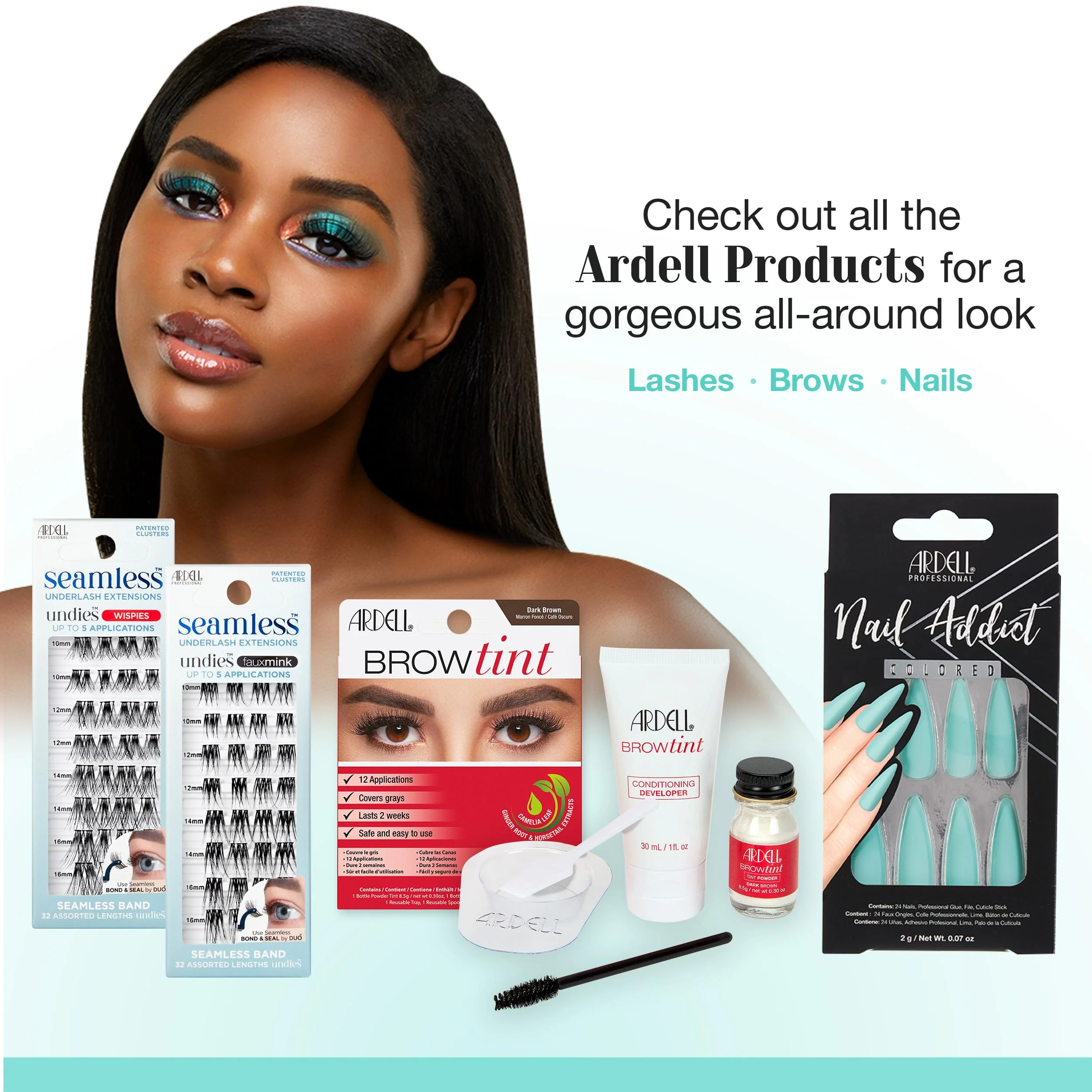 Ardell Strong Hold Lash Glue, Black - Professional Waterproof Lash Adhesive for Strip Lashes with Precision Brush, Fast-Drying 24-Hour Lift-Proof Formula, 1-Pack - Image 6
