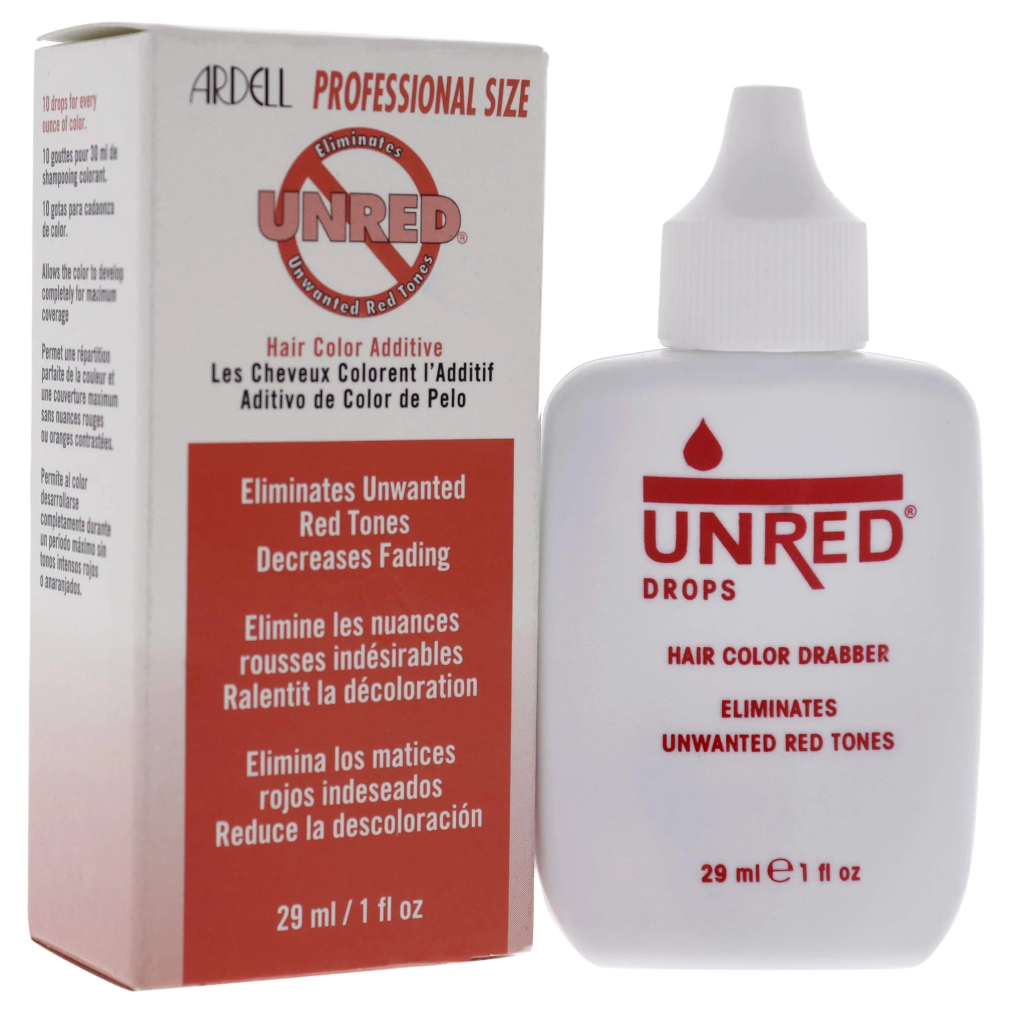 Ardell Unred Additive – Neutralizes Red Tones in Hair-Dye for Brassy Hairs, Hair Toner, Enhance Semi Permanent Hair Color for Women, 1 oz - Image 3