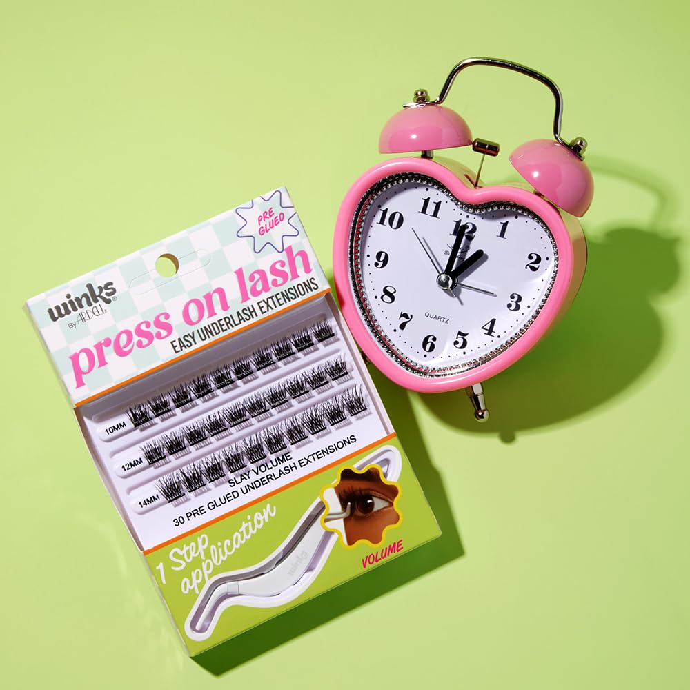 Ardell Winks Press On Eyelash Extensions, Volume - DIY Clusters, 30 Individual Lashes, Natural Look with Applicator, 1 Pack - Image 6