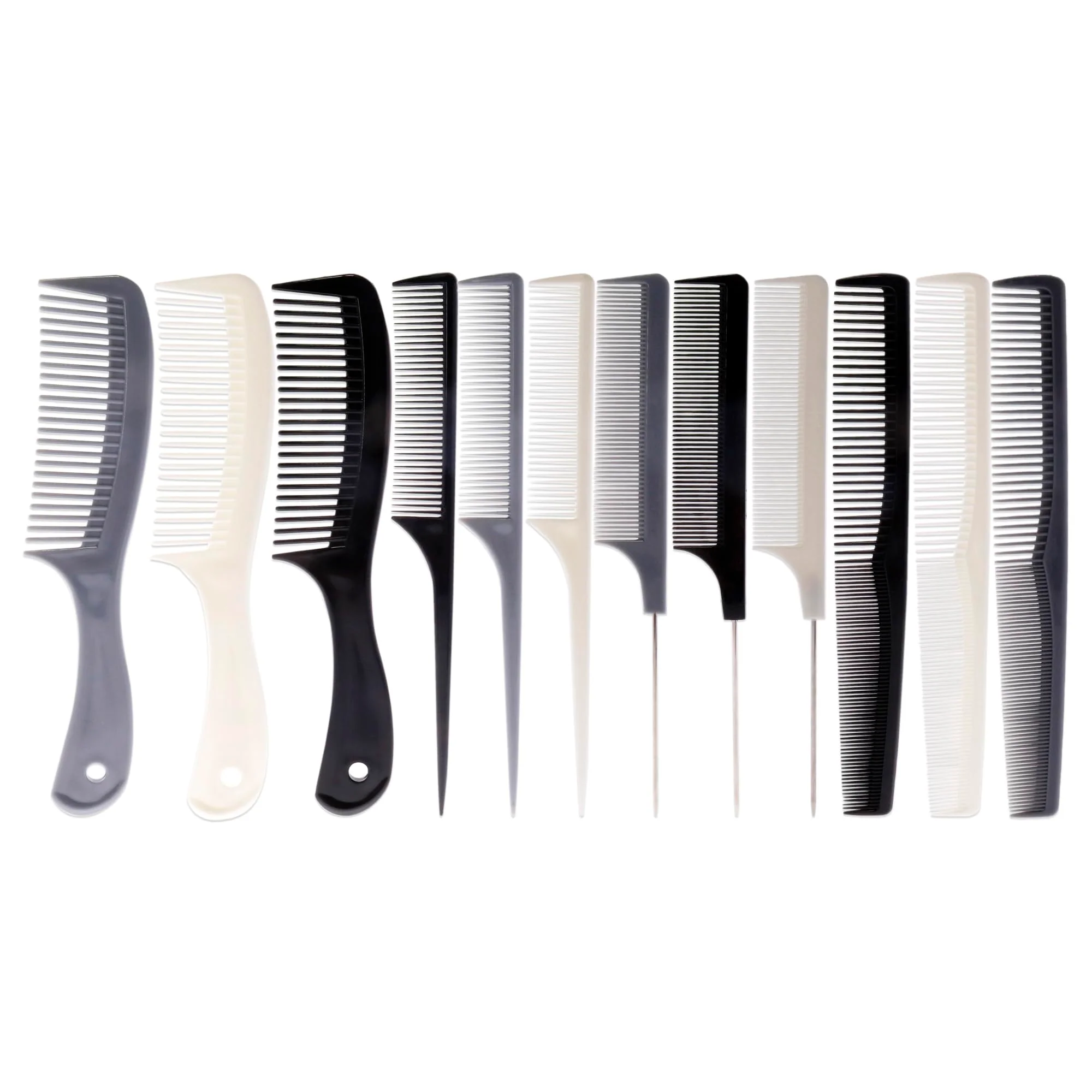 Aristocrat 12 Piece Plastic Comb Set - Image 2