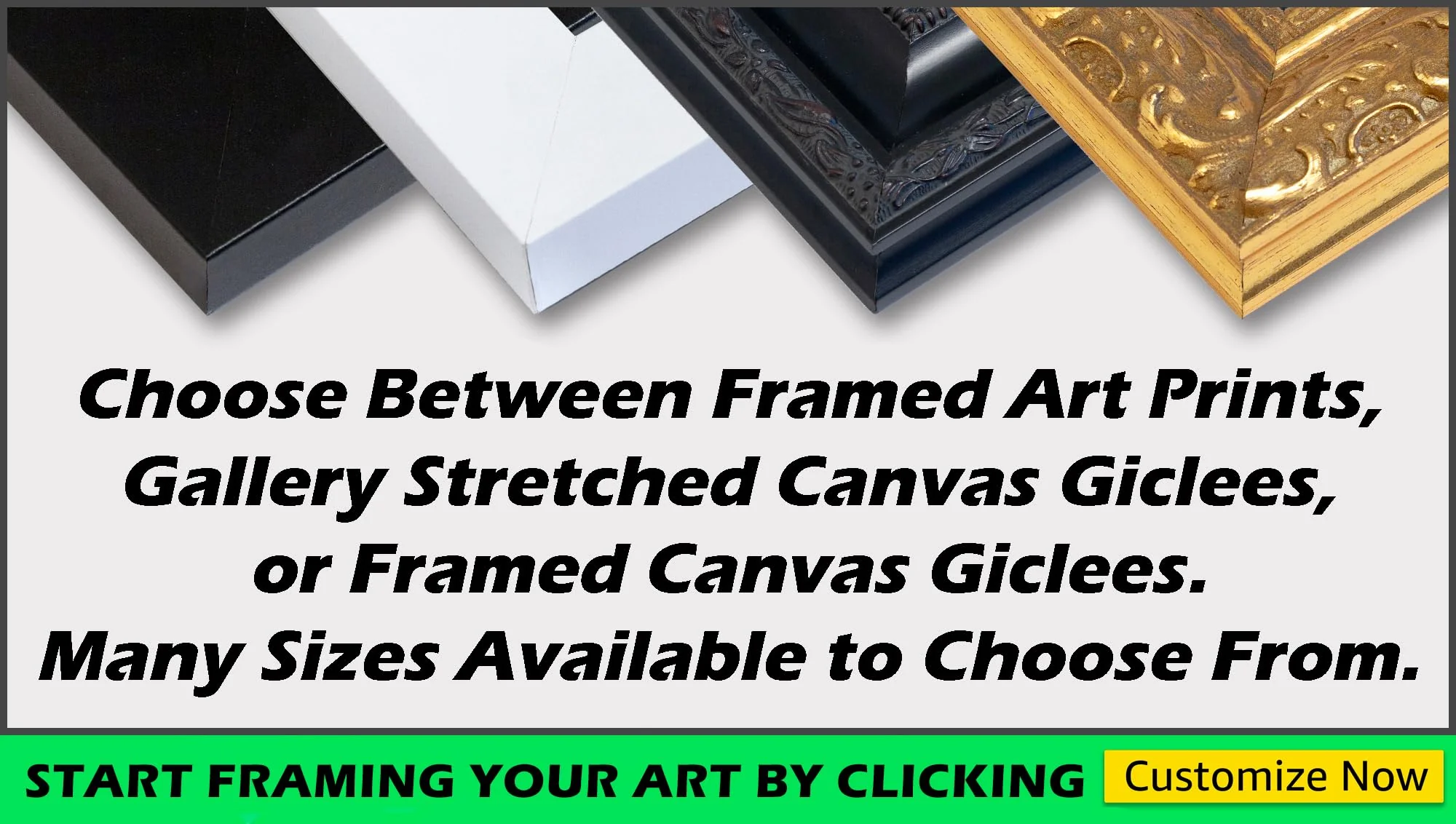 ArtDirect Rocky Blue Custom Framed Art Print Giclee Print or Canvas Options with Various Sizes and Customization by Lanza, Sergio - Image 3