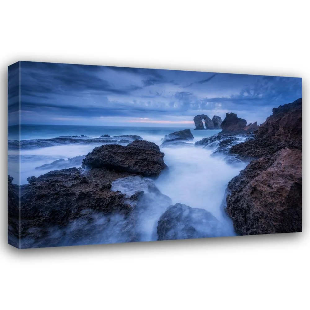 ArtDirect Rocky Blue Custom Framed Art Print Giclee Print or Canvas Options with Various Sizes and Customization by Lanza, Sergio - Image 4