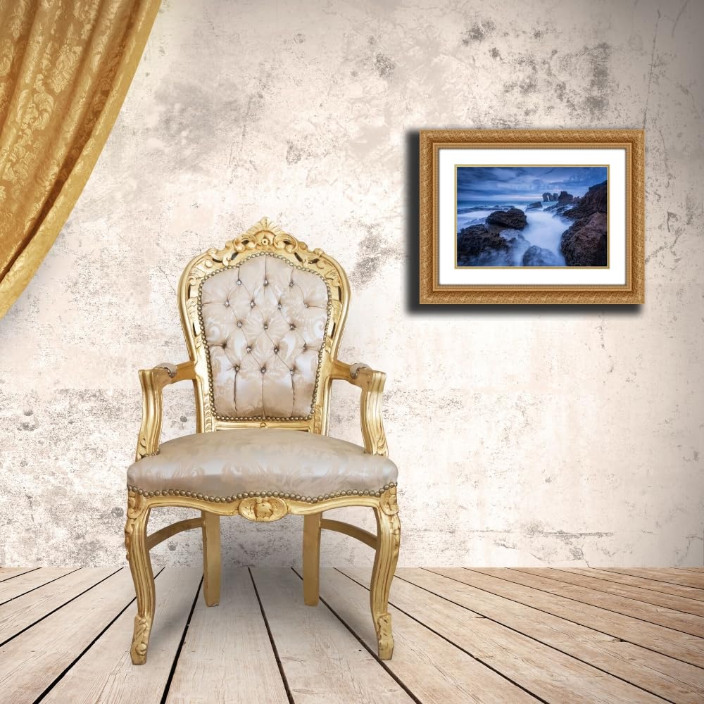 ArtDirect Rocky Blue Custom Framed Art Print Giclee Print or Canvas Options with Various Sizes and Customization by Lanza, Sergio - Image 8
