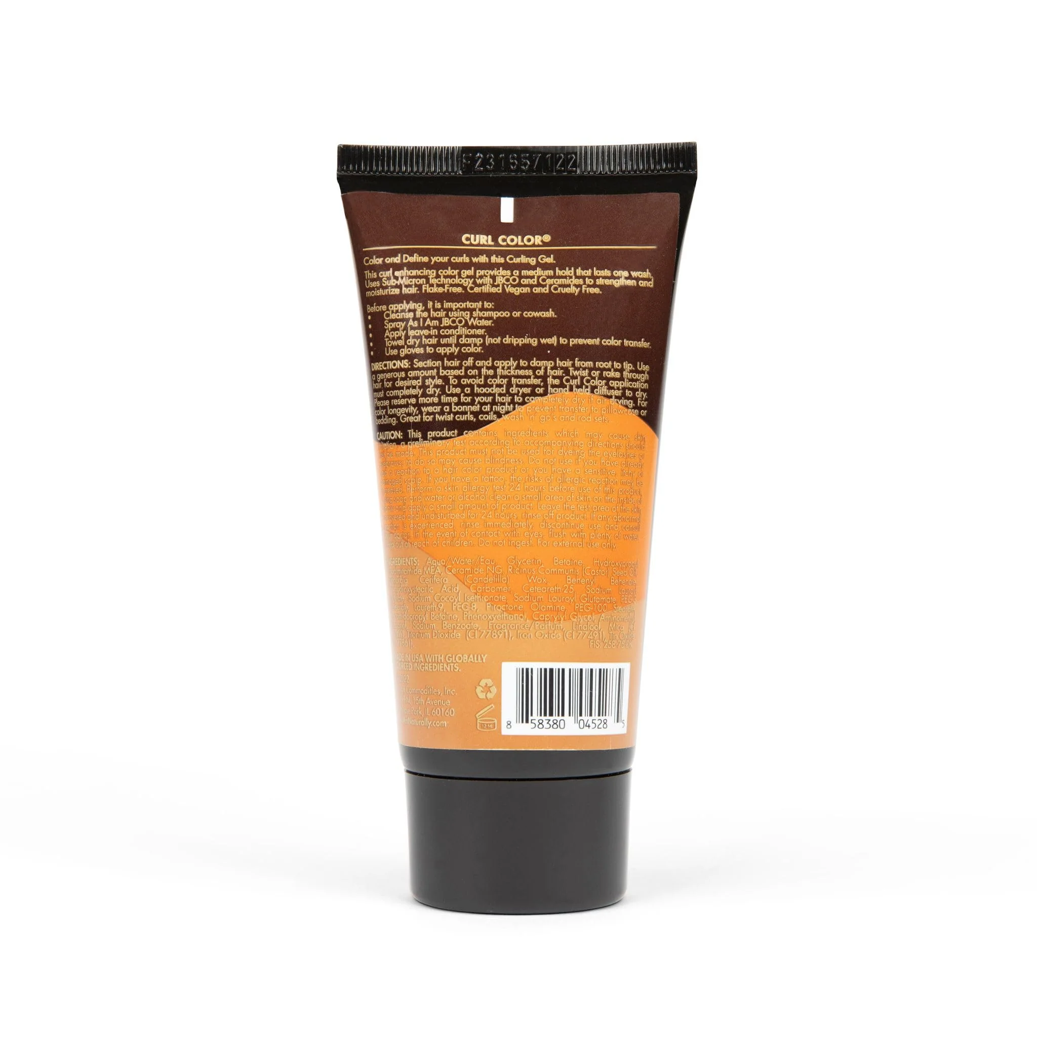 As I Am Curl Color - Bold Gold - 3 ounce - Color & Curling Gel - Temporary Color - Medium Hold - Vegan & Cruelty Free, Jaune - Image 2