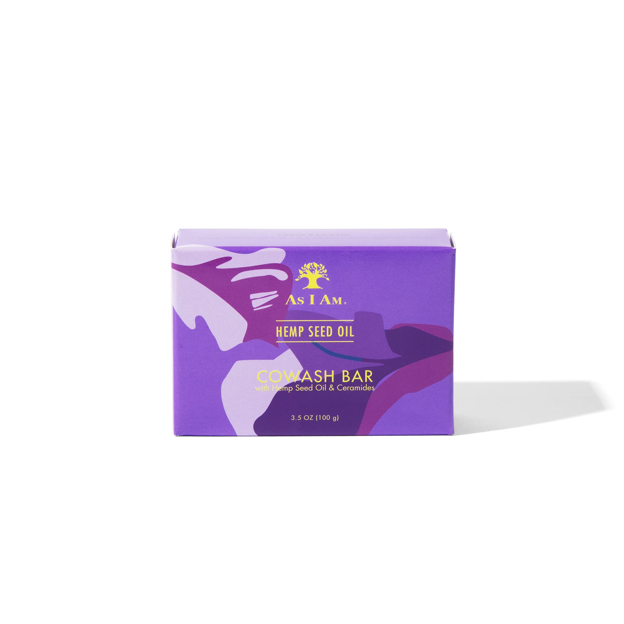 As I Am Hemp Seed Oil Cowash Bar - 3.5 ounce - with Ceramides, Calendula, & Betaine - Image 2