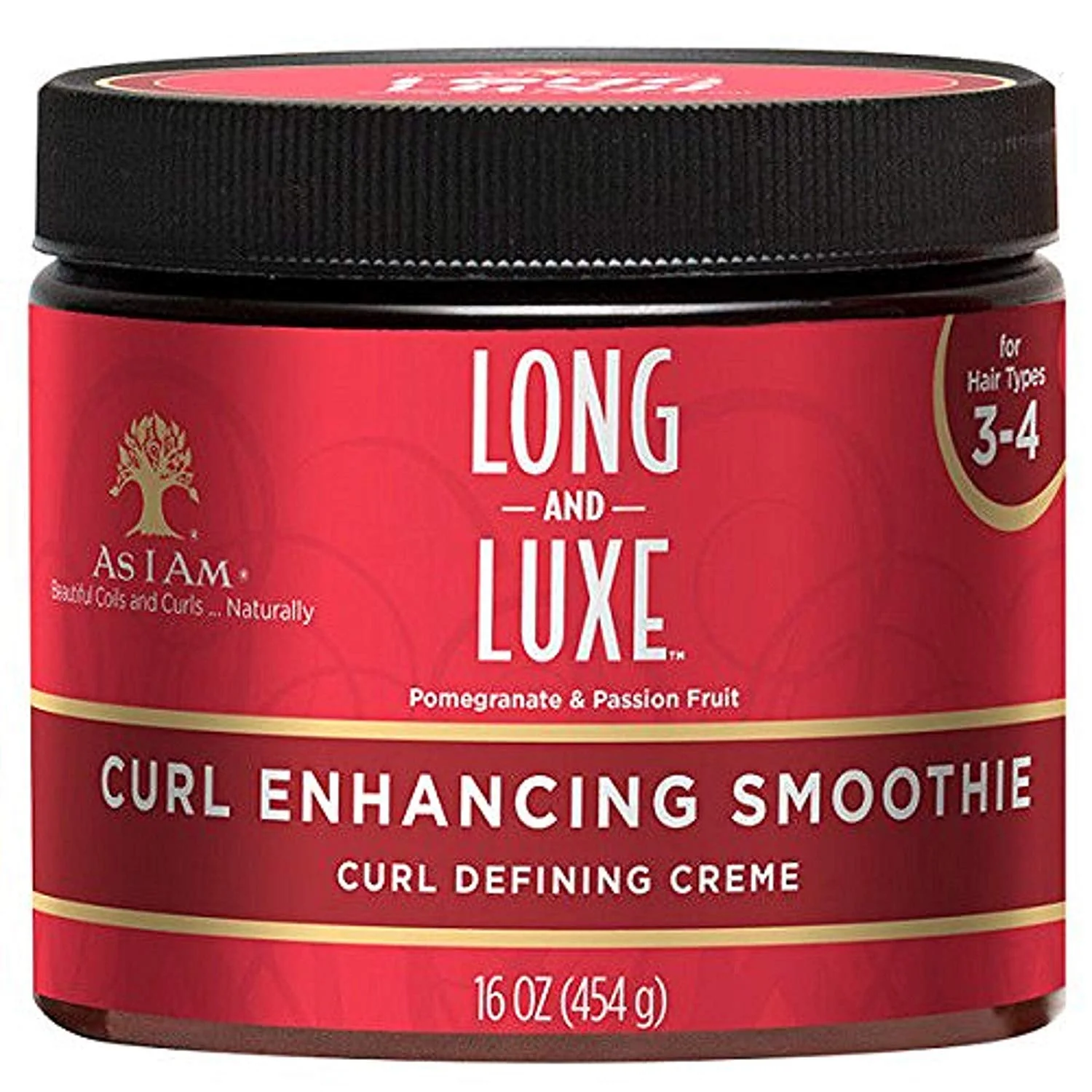 As I Am Long&Luxe Pomegranate"Shampoo+Conditioner+Leave-In+Cream" Hair Bundle - Image 3