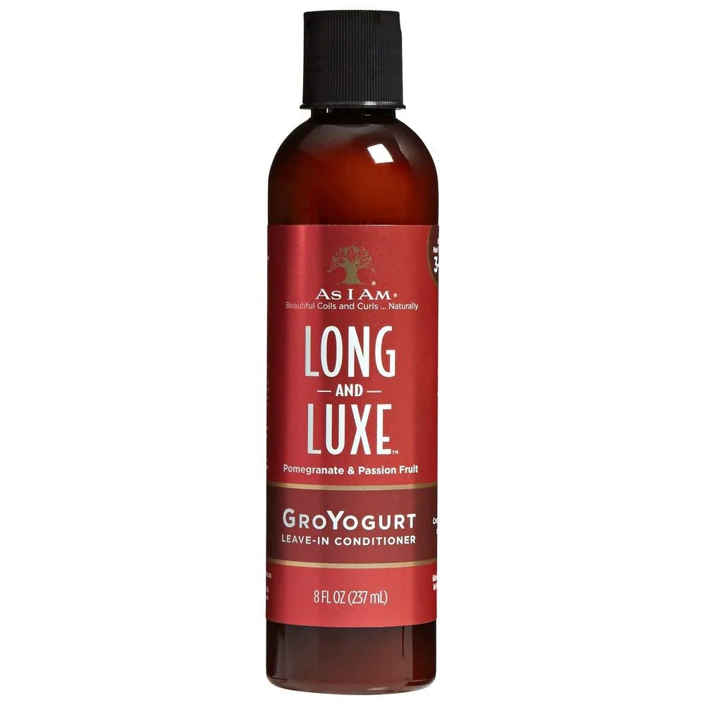 As I Am Long&Luxe Pomegranate"Shampoo+Conditioner+Leave-In+Cream" Hair Bundle - Image 5