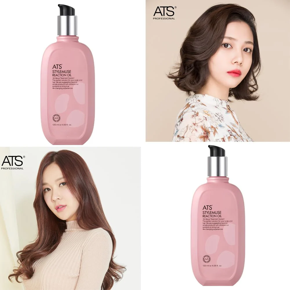 ATS Stylemuse Reaction Oil Leave-in Treatment - 120ml, 4.05 fl oz - Image 4
