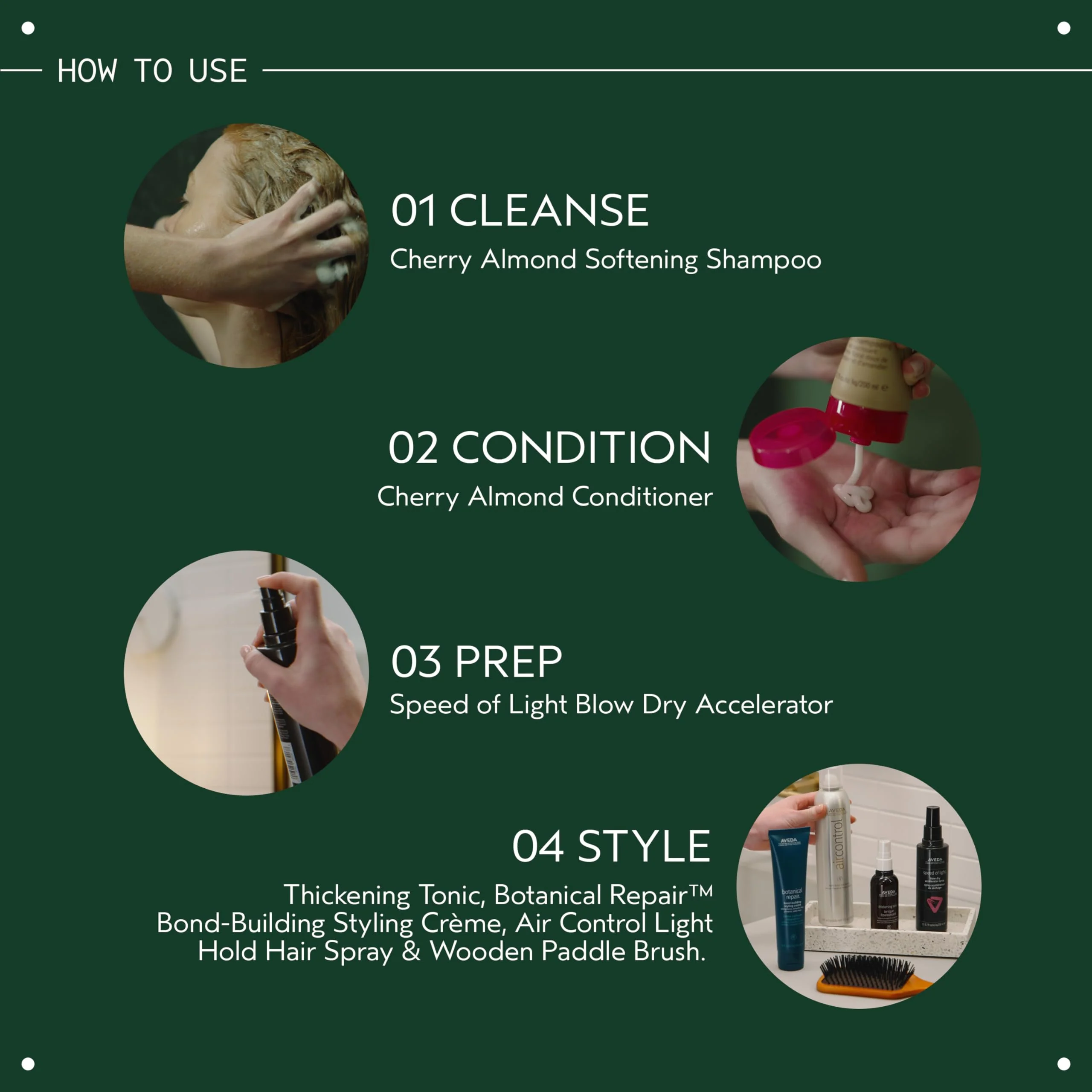 Aveda Cherry Almond Softening Shampoo | Adds Softness and Shine | for Normal to Dry Hair | 97% Naturally Derived* | Silicone Free | Iconic Cherry Almond Aroma of Tonka, Orange, Ylang Ylang, 8.5 Fl Oz - Image 5