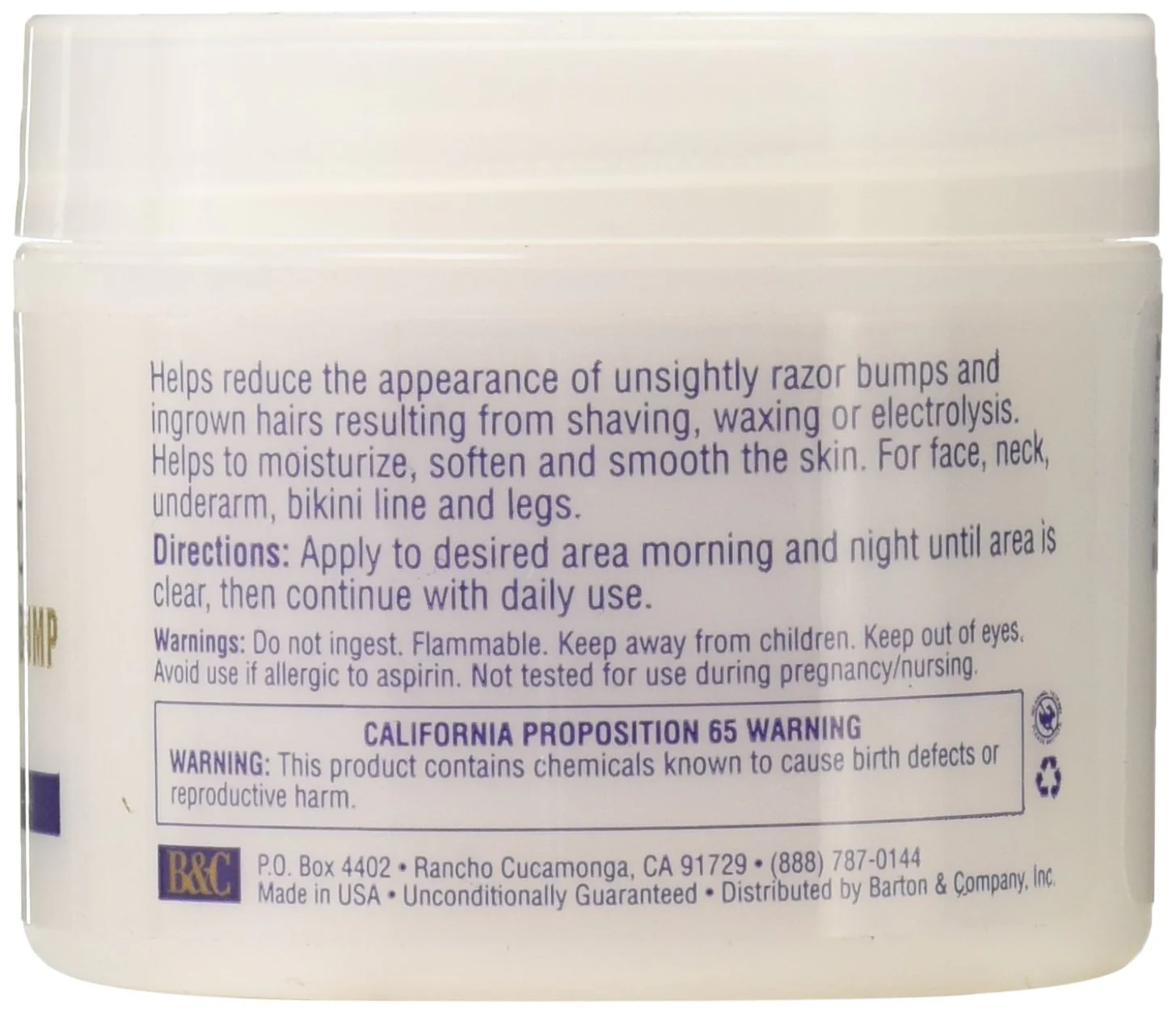 B&C Skin Tight In-grown Hair & Razor Bump Creme, 2 Ounce - Image 2