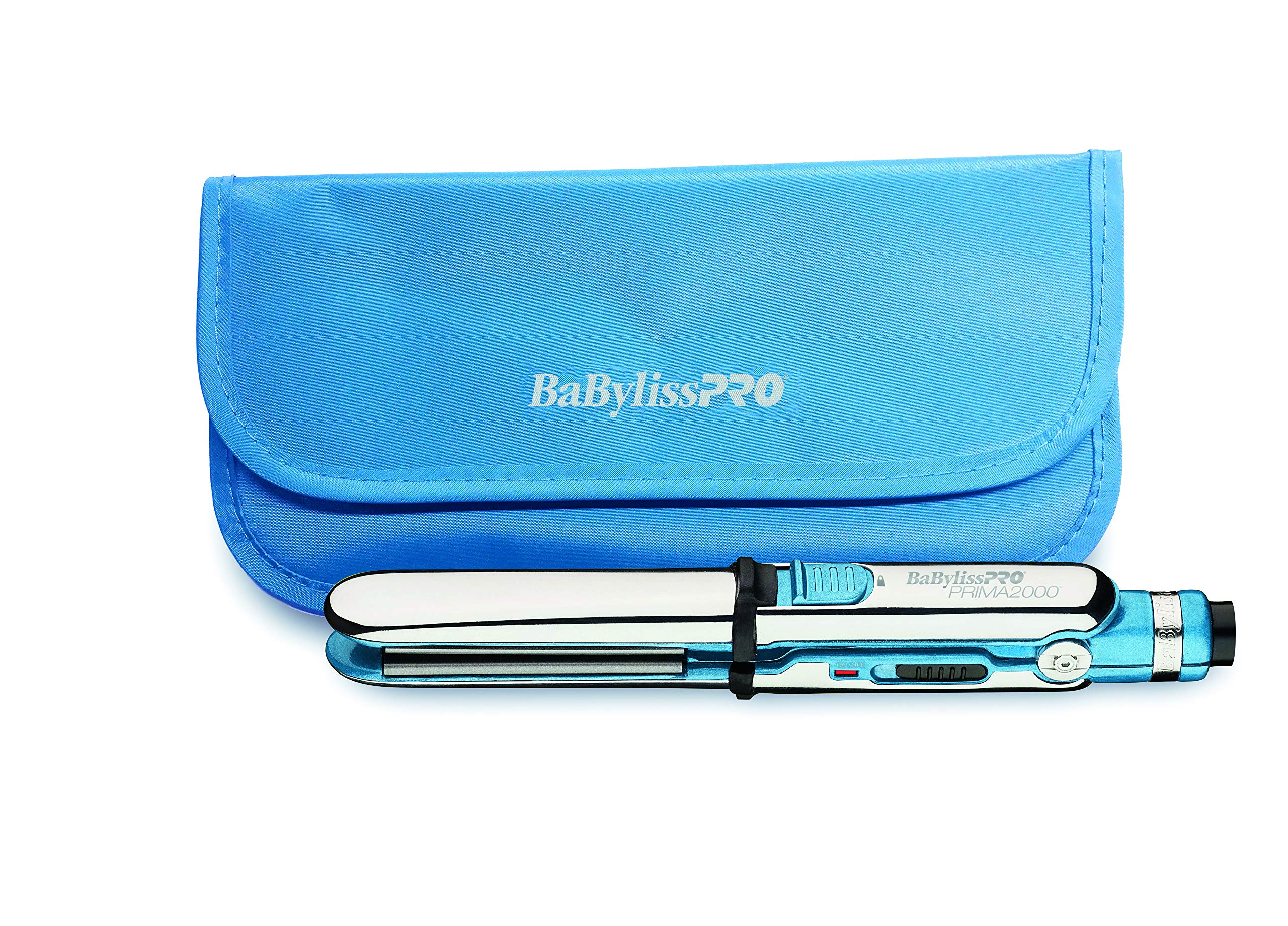 BaBylissPRO Flat Iron Hair Straightener, 3/4 Inch Nano Titanium Prima 2000 Mini Travel, Hair Styling Tools & Appliances, BNT2000UC - Image 3